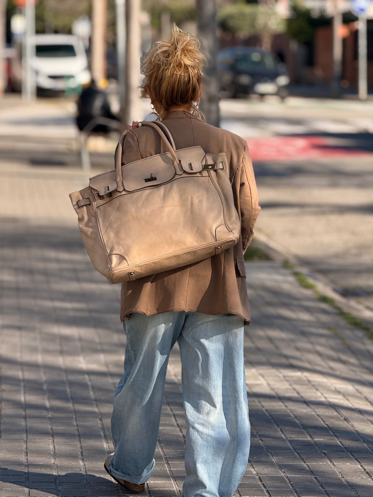 CHAQUETA KAREEN EN CAMEL