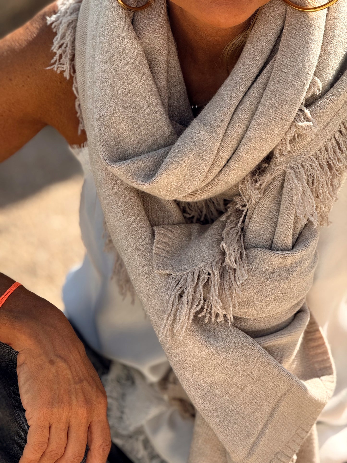 BUFANDA FLECOS CELINE MULTICOLOR