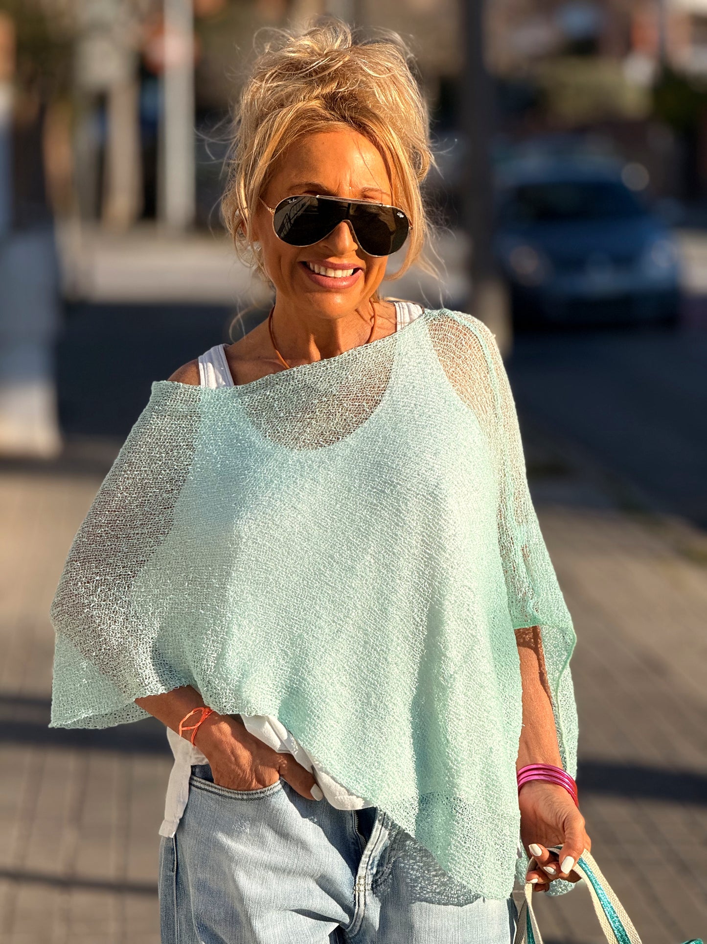 CAPA OVERSIZE ANNY MULTICOLOR