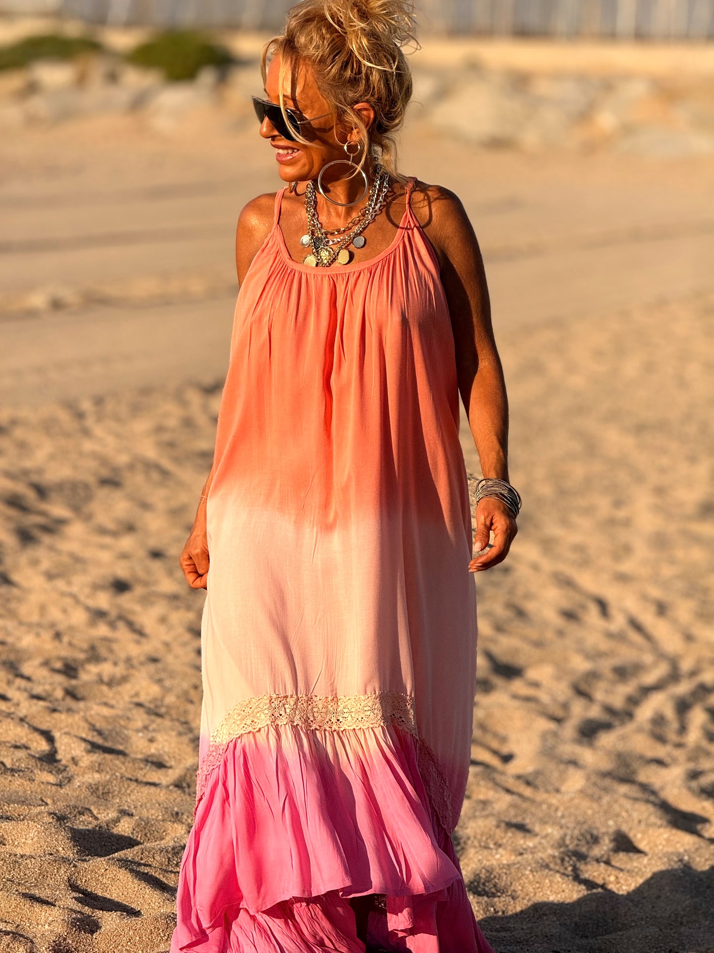 VESTIDO TIRANTE TYE&DYE MULTICOLOR