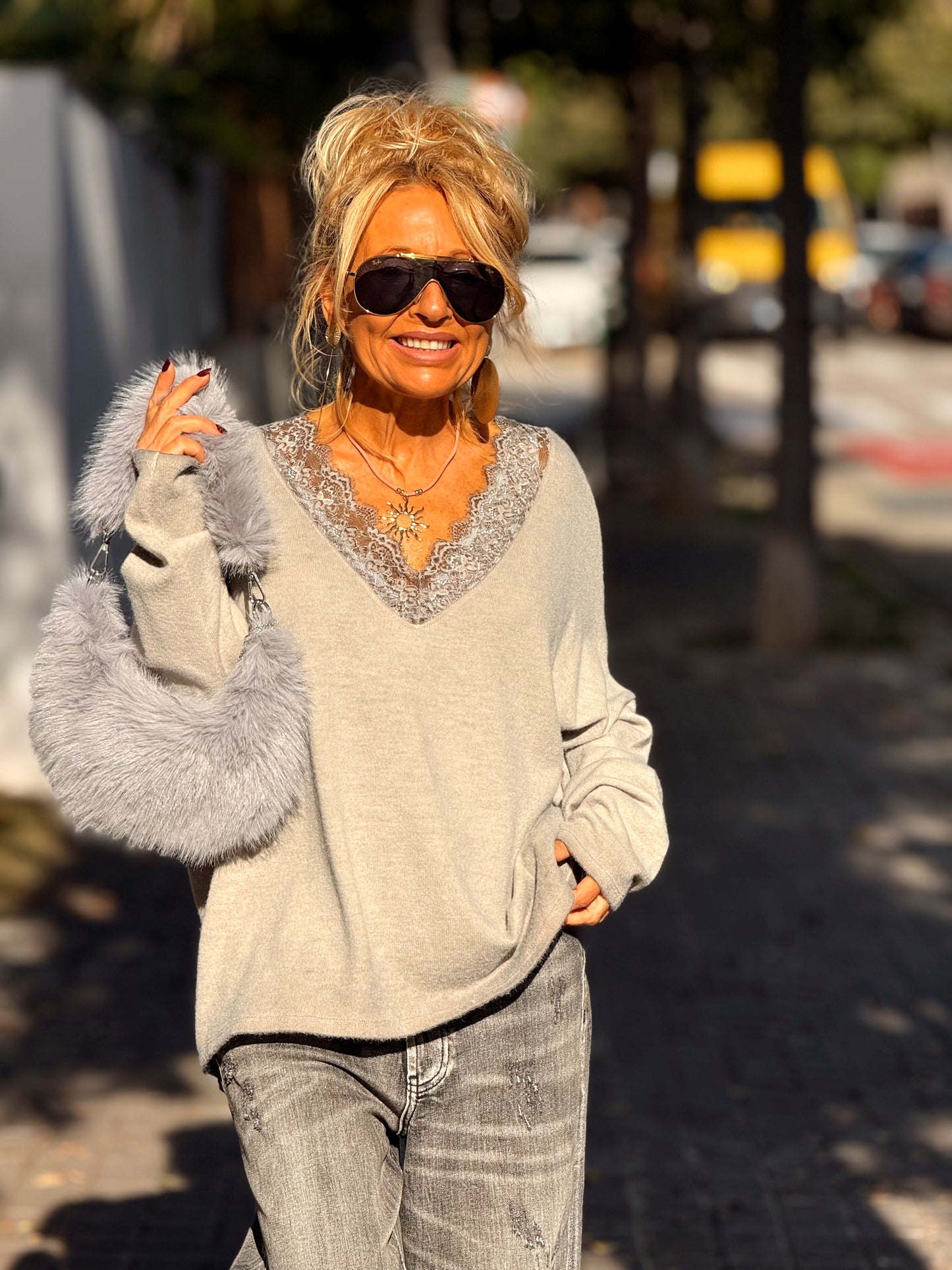 JERSEY CON LENCERO MULTICOLOR