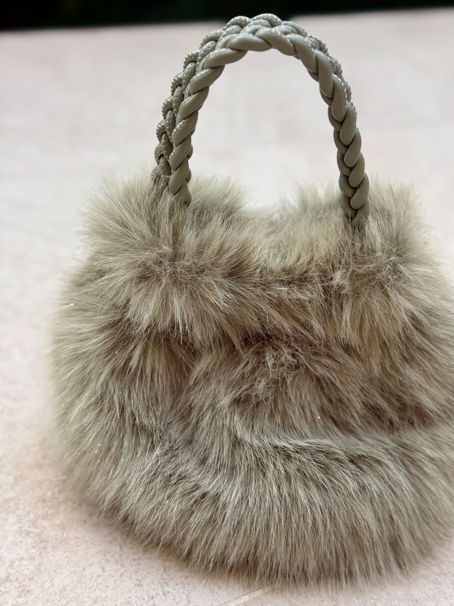 BOLSO PEQUEÑO PELO SINTÉTICO STOCKHOLM MULTICOLOR