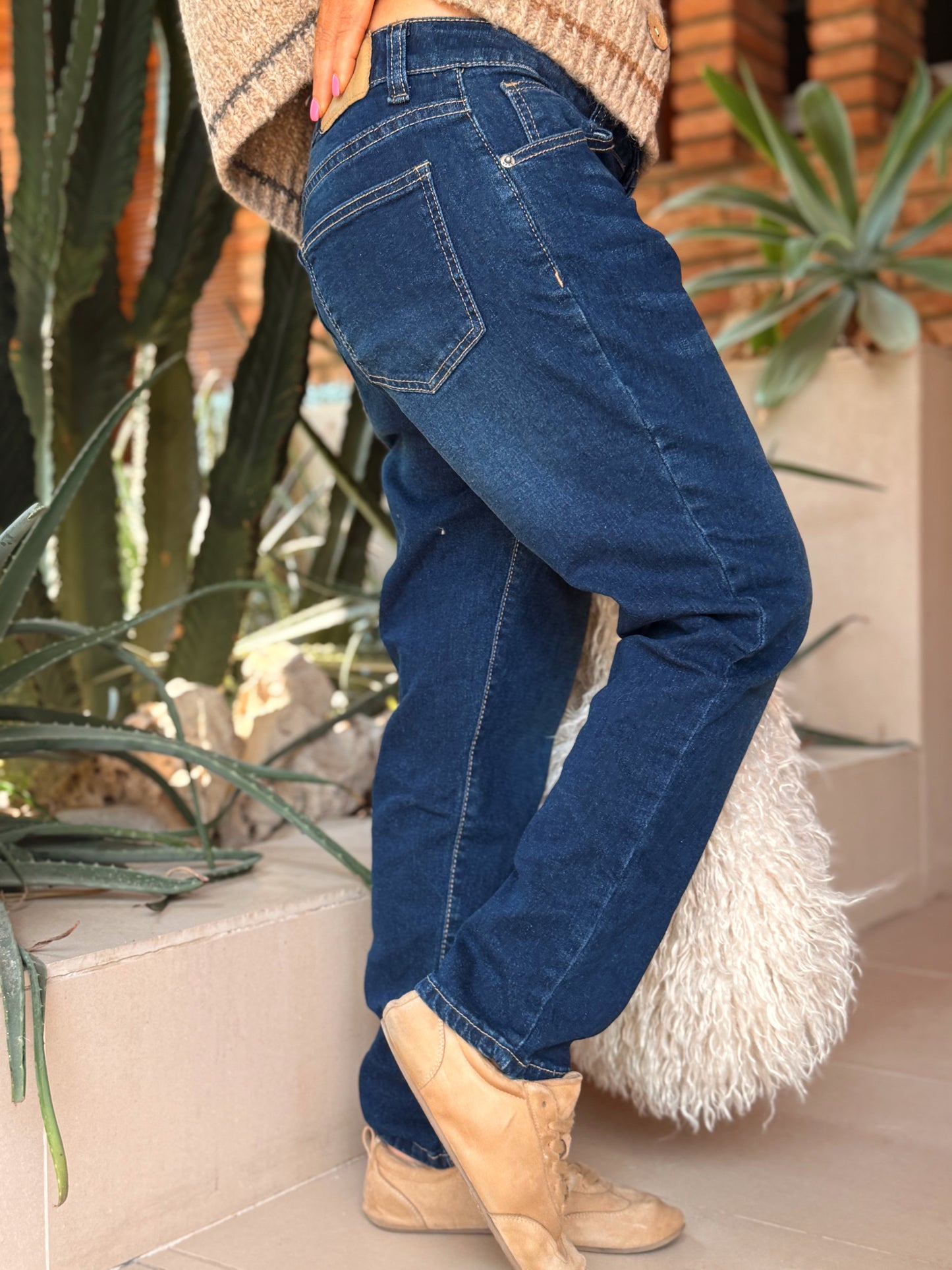 JEANS VAQUEROS TEJANO OSCURO