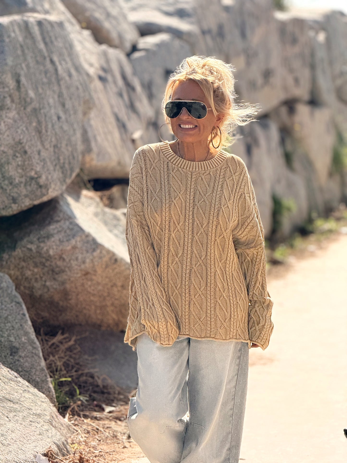 JERSEY ENTRELAZADO TAMARA MULTICOLOR