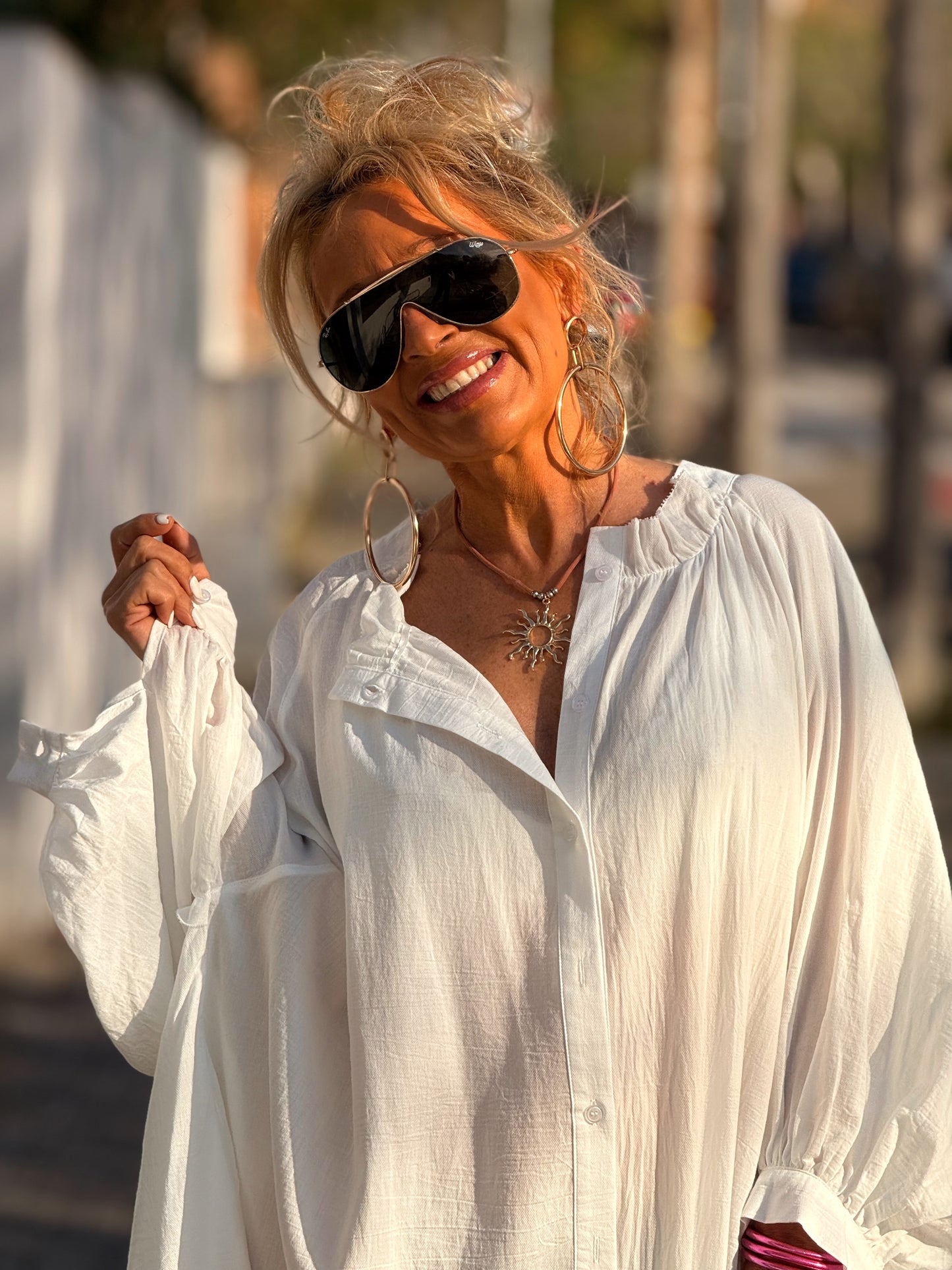 VESTIDO OVERSIZE NINA MULTICOLOR