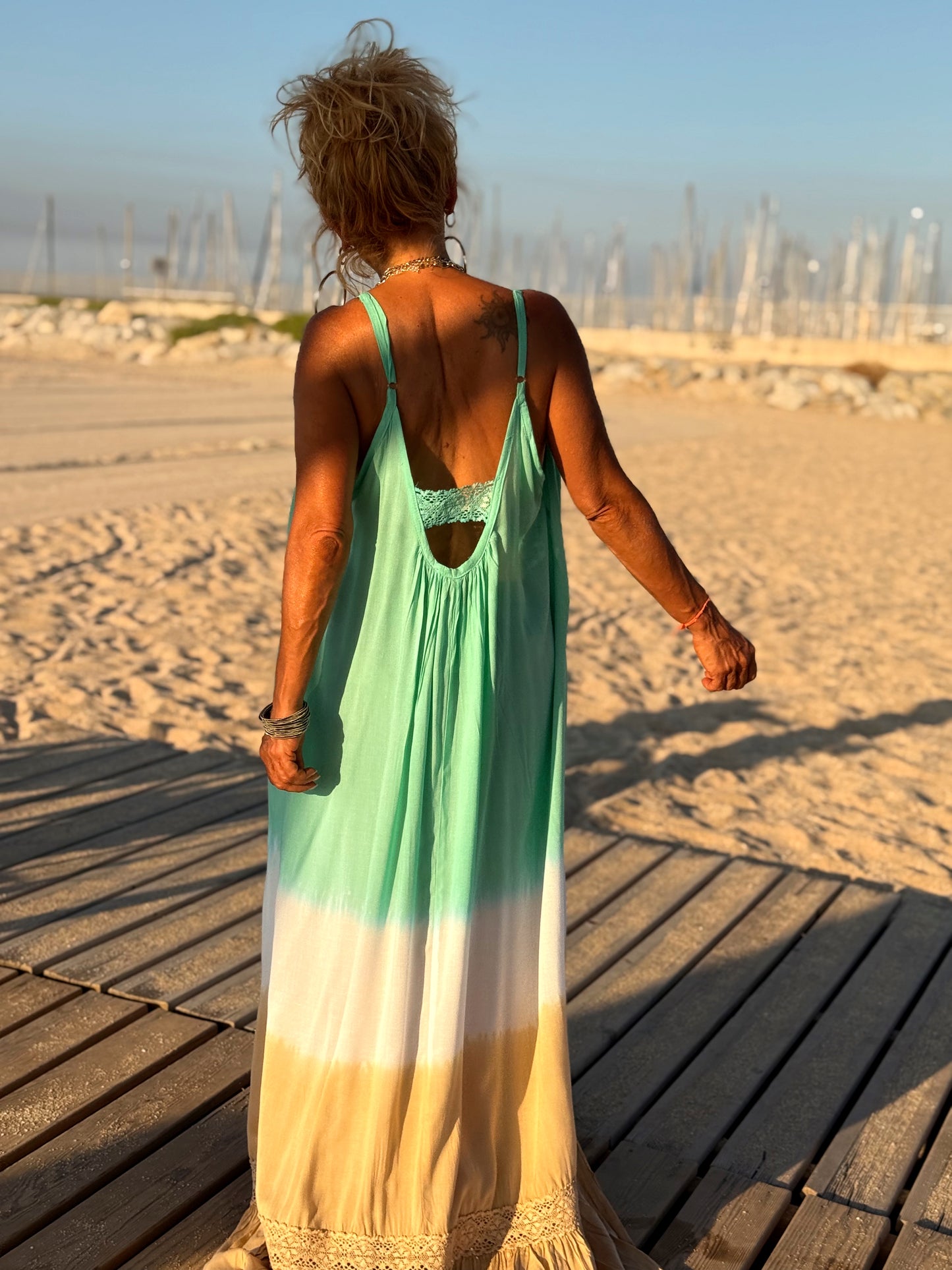 VESTIDO TIRANTE TYE&DYE MULTICOLOR