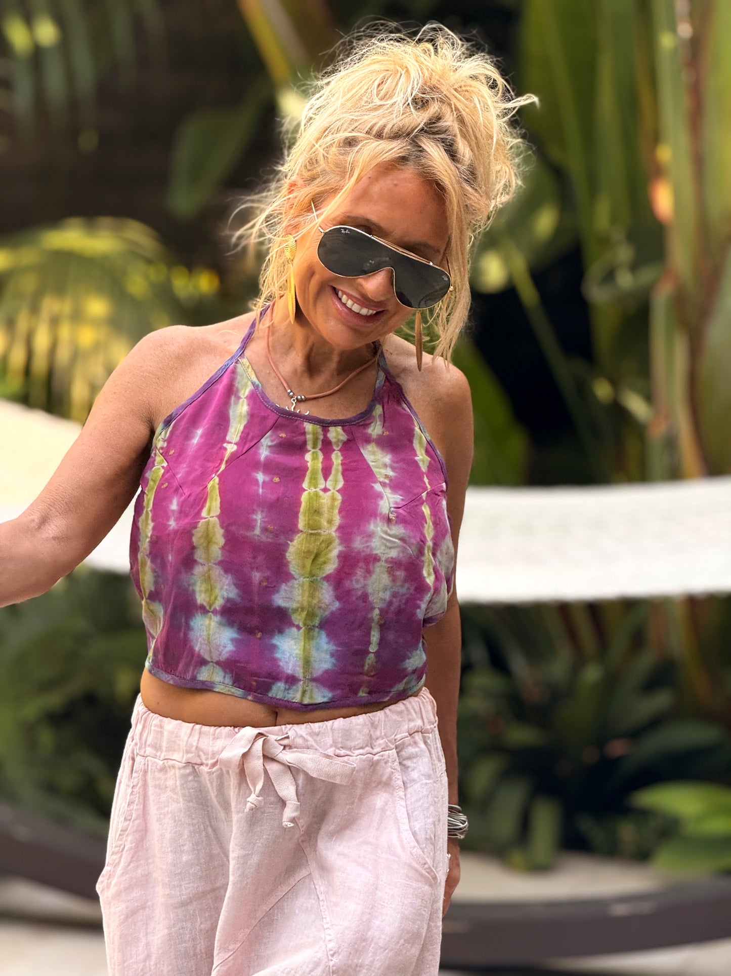 TOP CORTO INDY MULTICOLOR