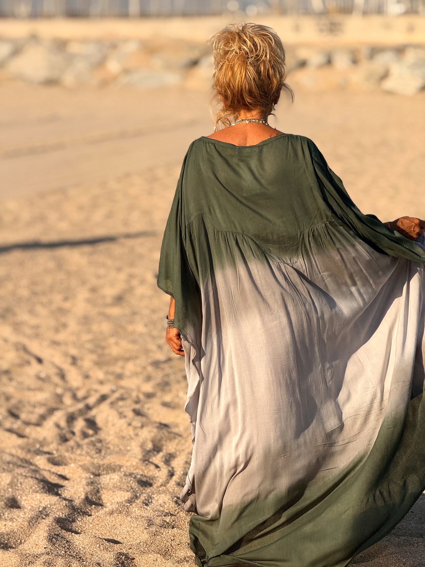 VESTIDO KAFTAN MIKONOS MULTICOLOR