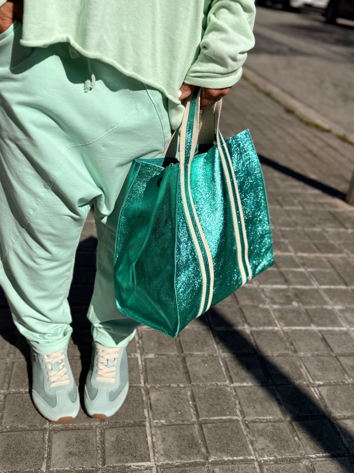 BOLSO BRILLANTE FARO MULTICOLOR