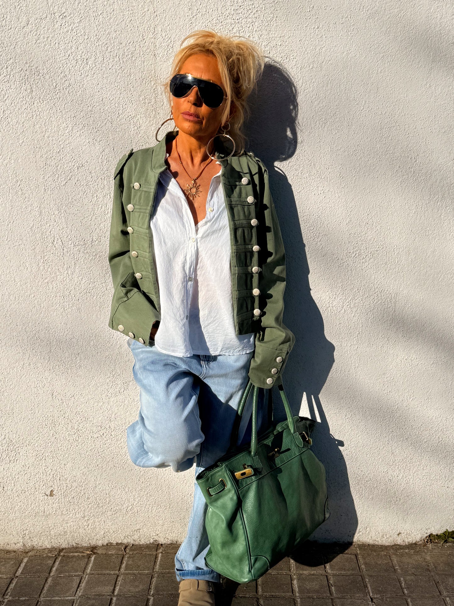 CHAQUETA CORTA COLONIAL MULTICOLOR