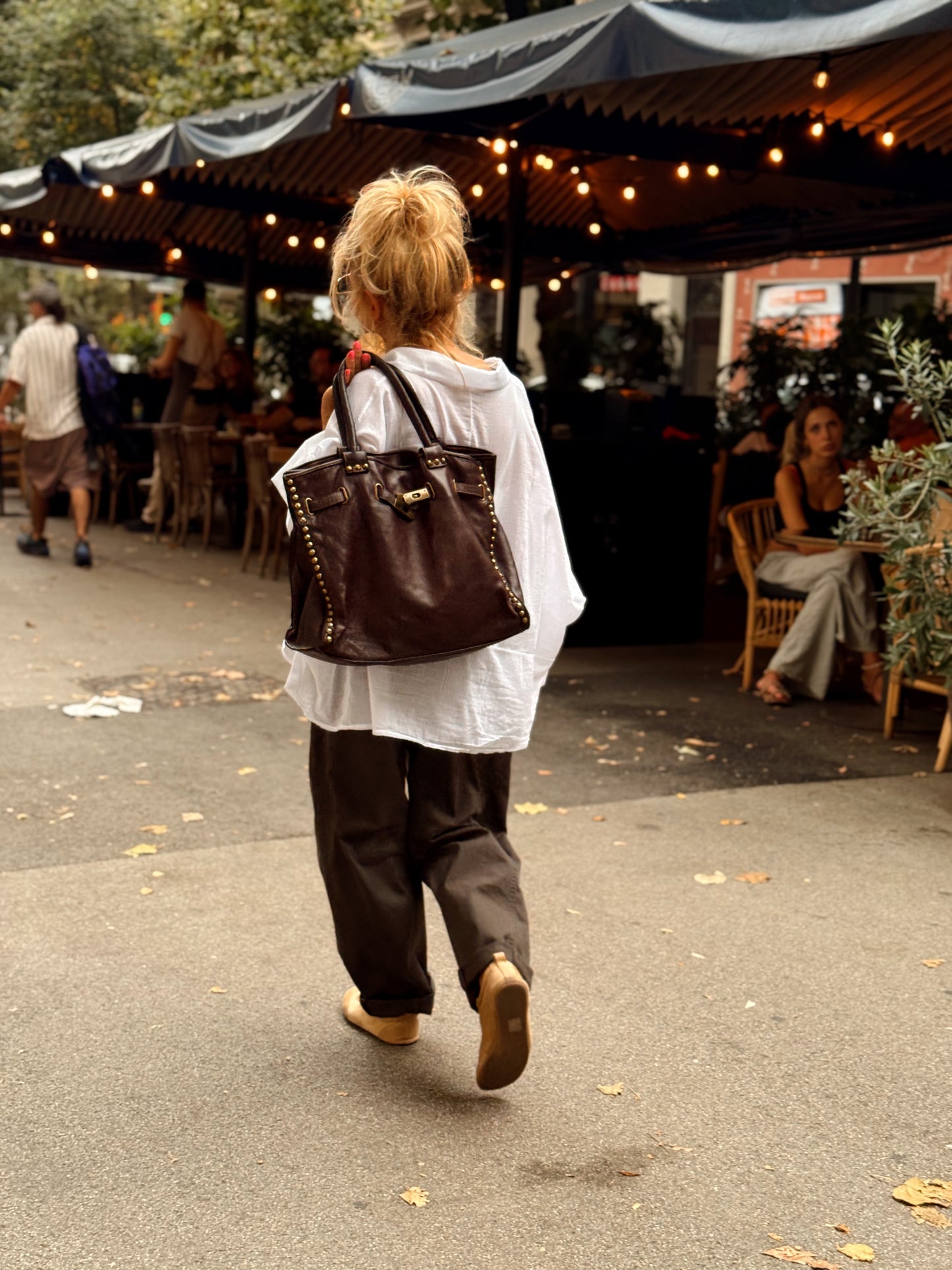 BOLSO DE PIEL SYDNEY MULTICOLOR