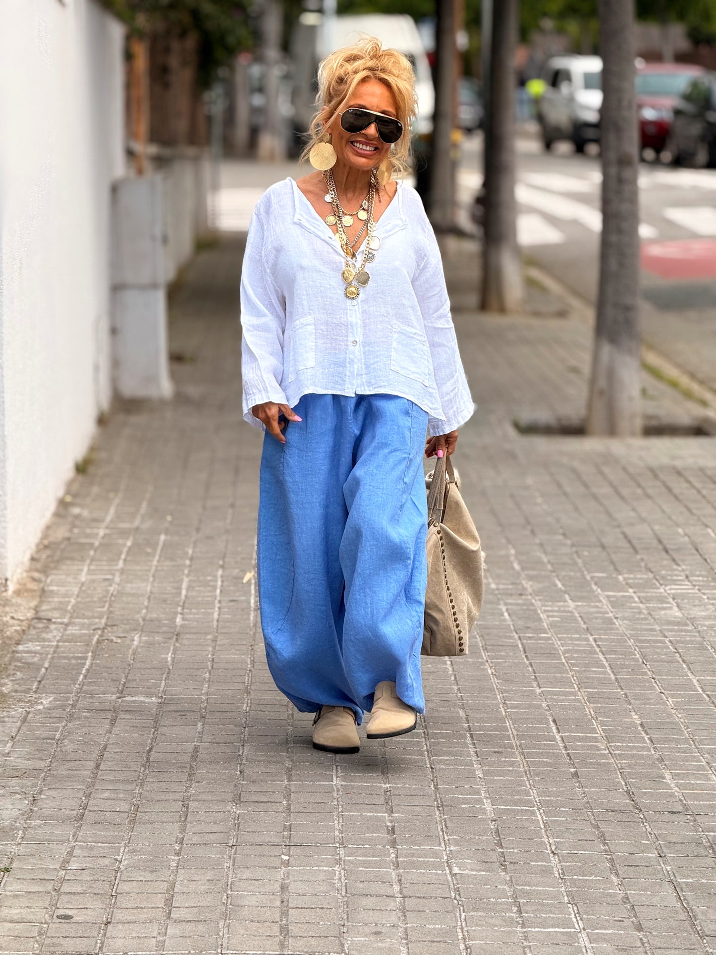 PANTALON OVERSIZE EDEN MULTICOLOR