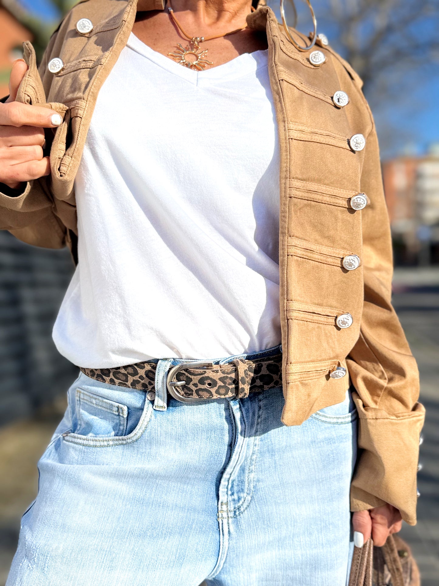 CHAQUETA CORTA COLONIAL MULTICOLOR