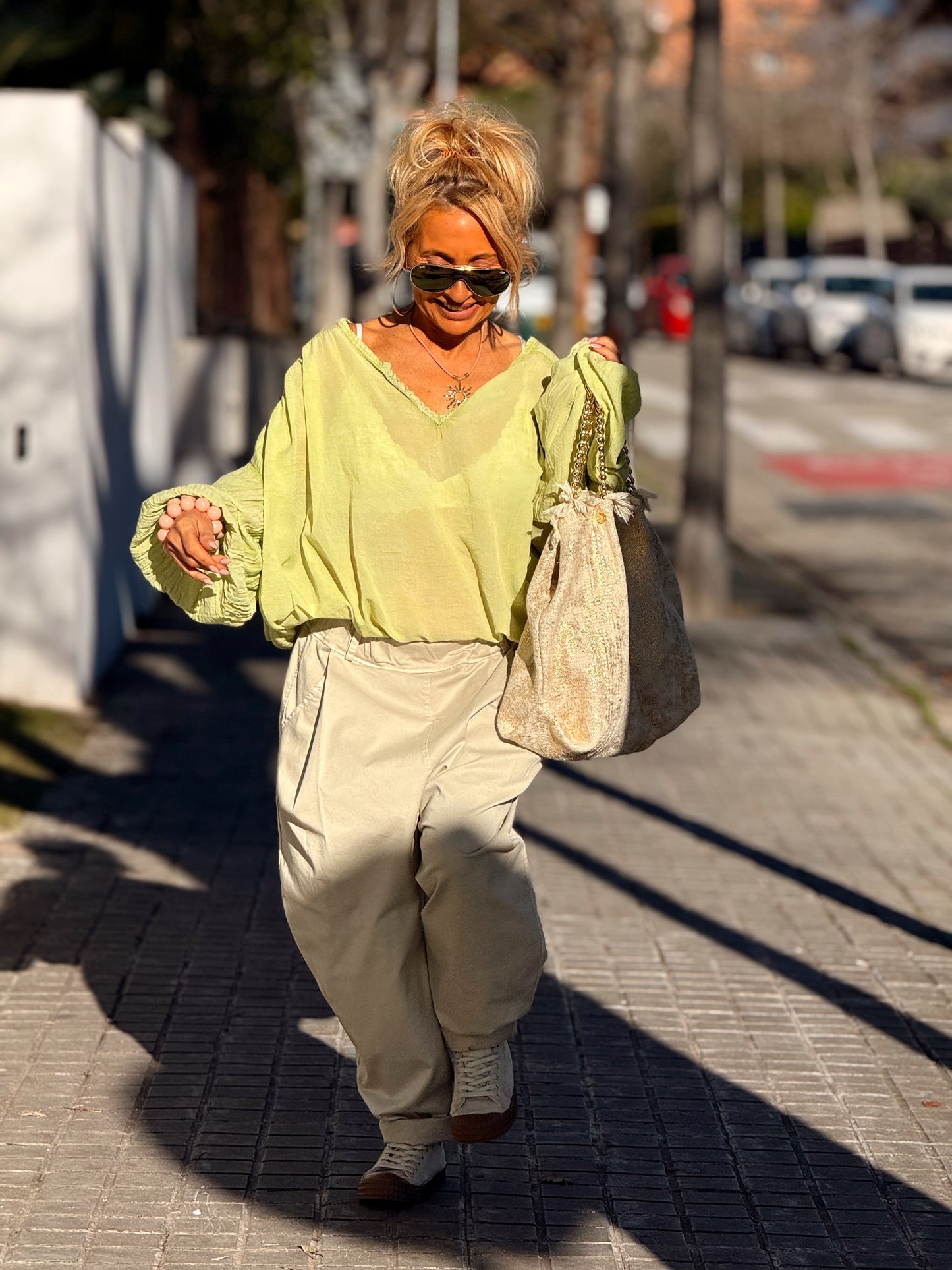 PANTALON BAGGY NICOLAS MULTICOLOR