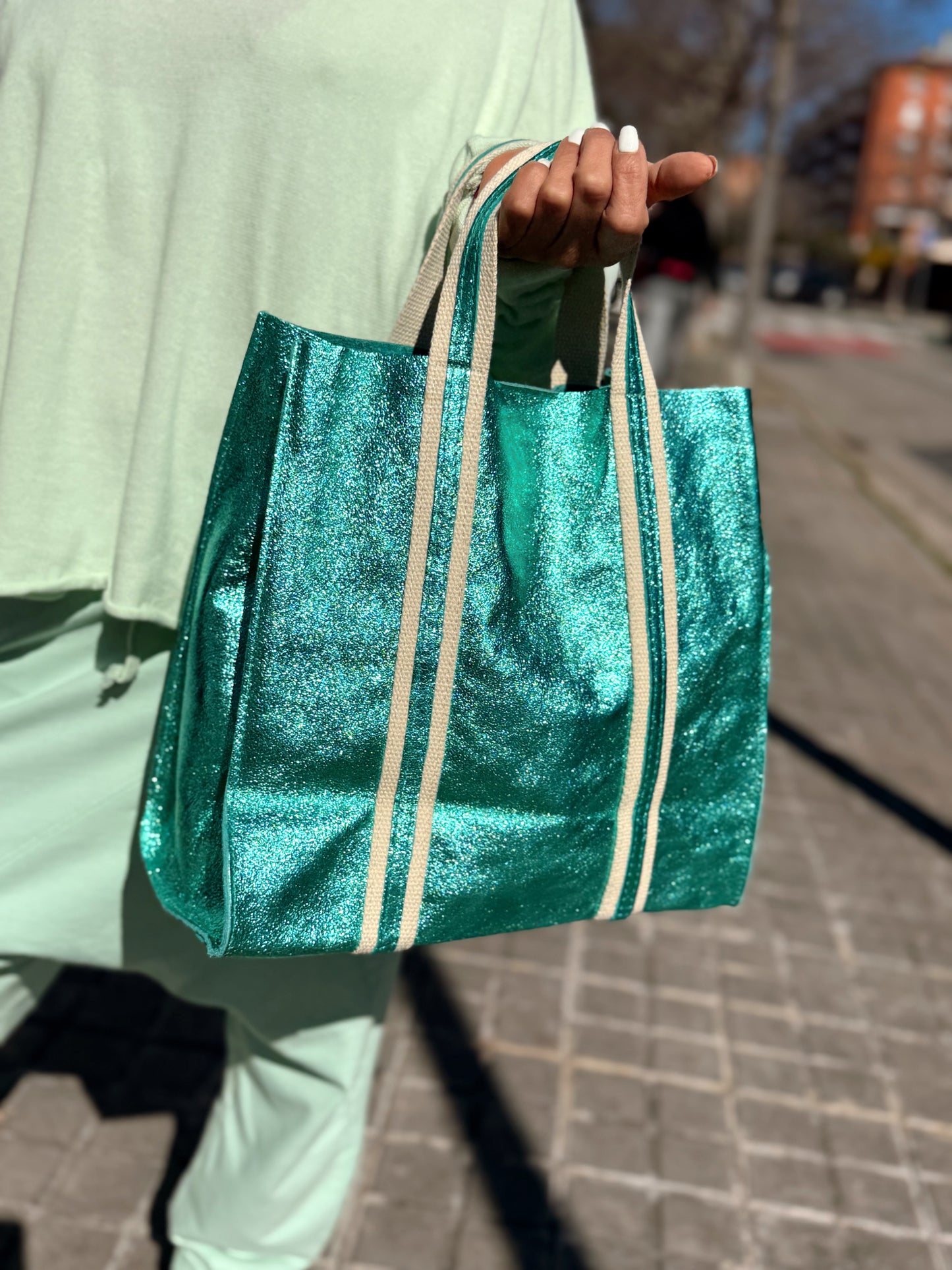 BOLSO BRILLANTE FARO MULTICOLOR