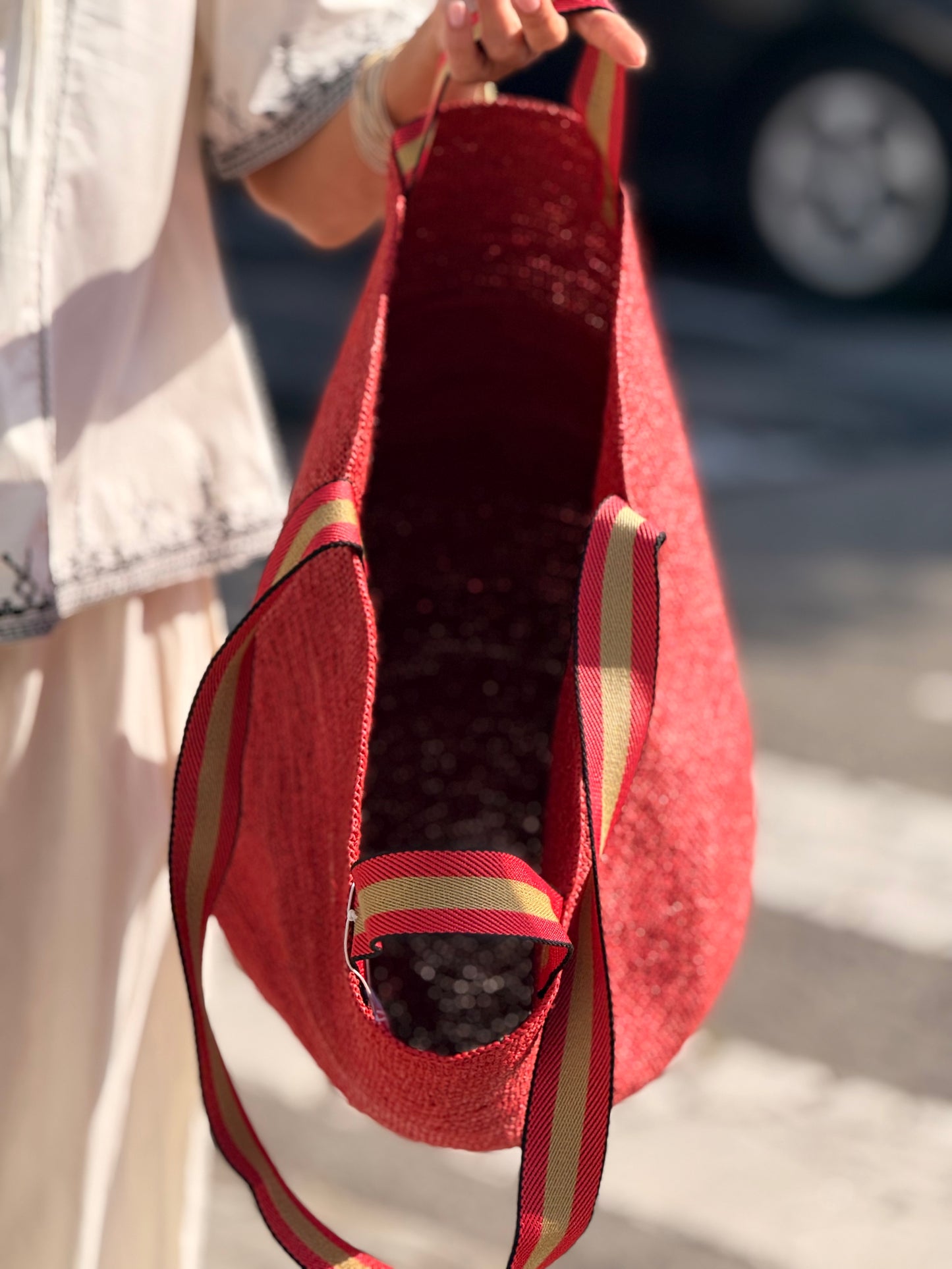 BOLSO CESTAS MULTICOLOR
