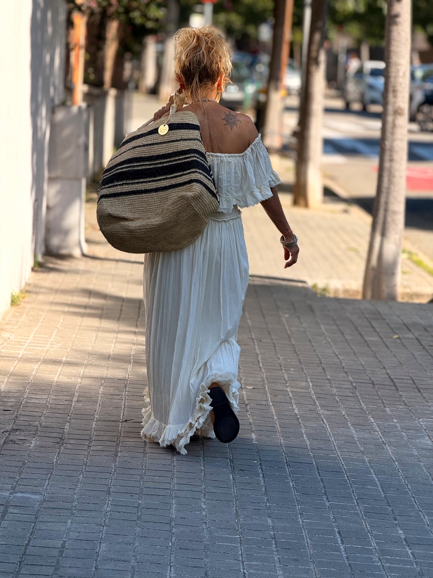 VESTIDO BOHO MULTICOLOR