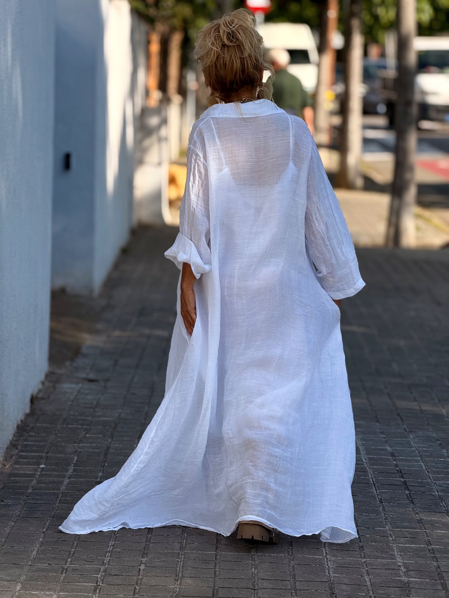 VESTIDO-CAMISA DOBLE ZAIRA MULTICOLOR