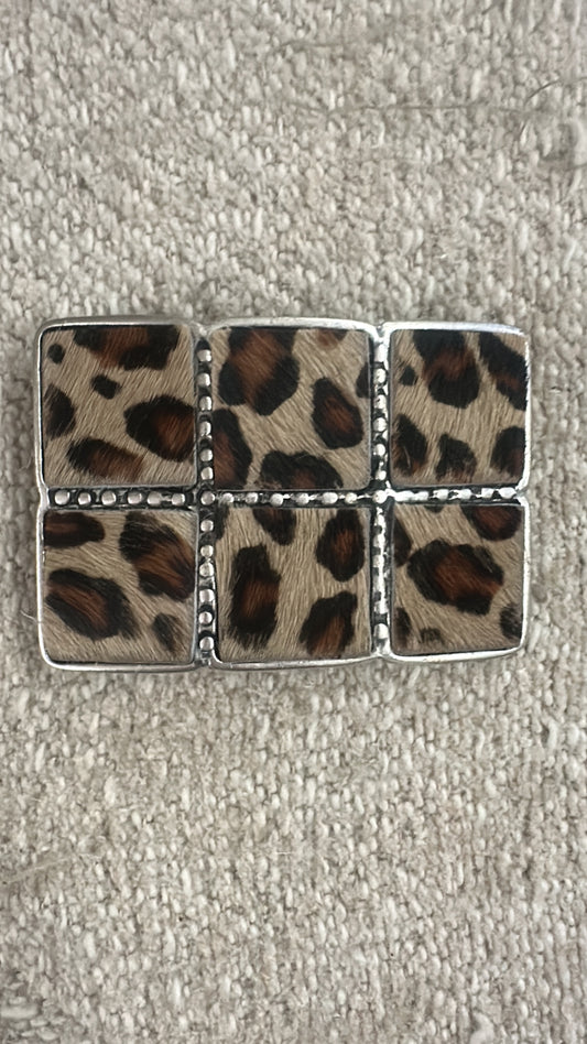 EBILLA ANIMAL PRINT MARRÓN