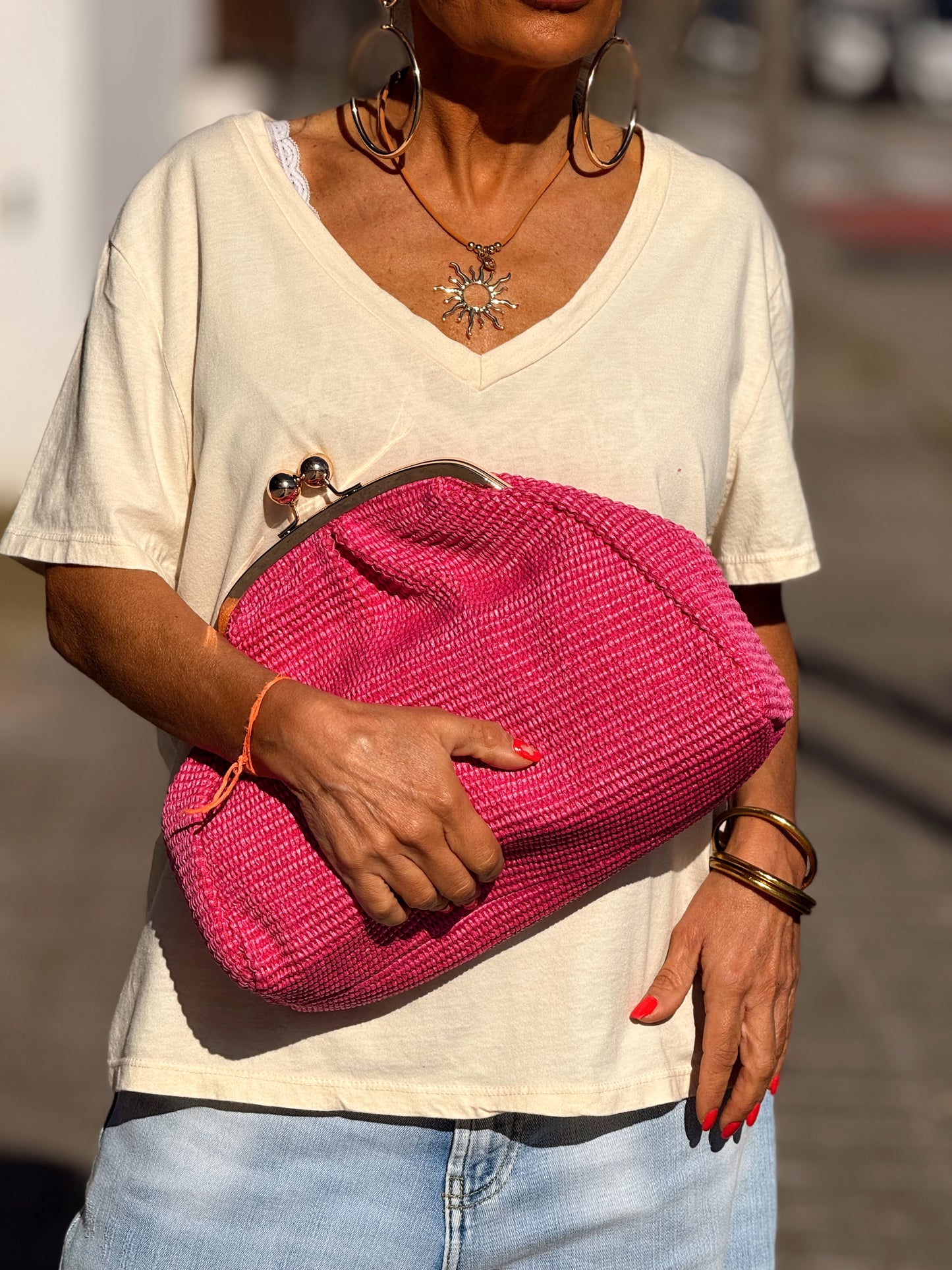 CLUTCH CELINE MULTICOLOR