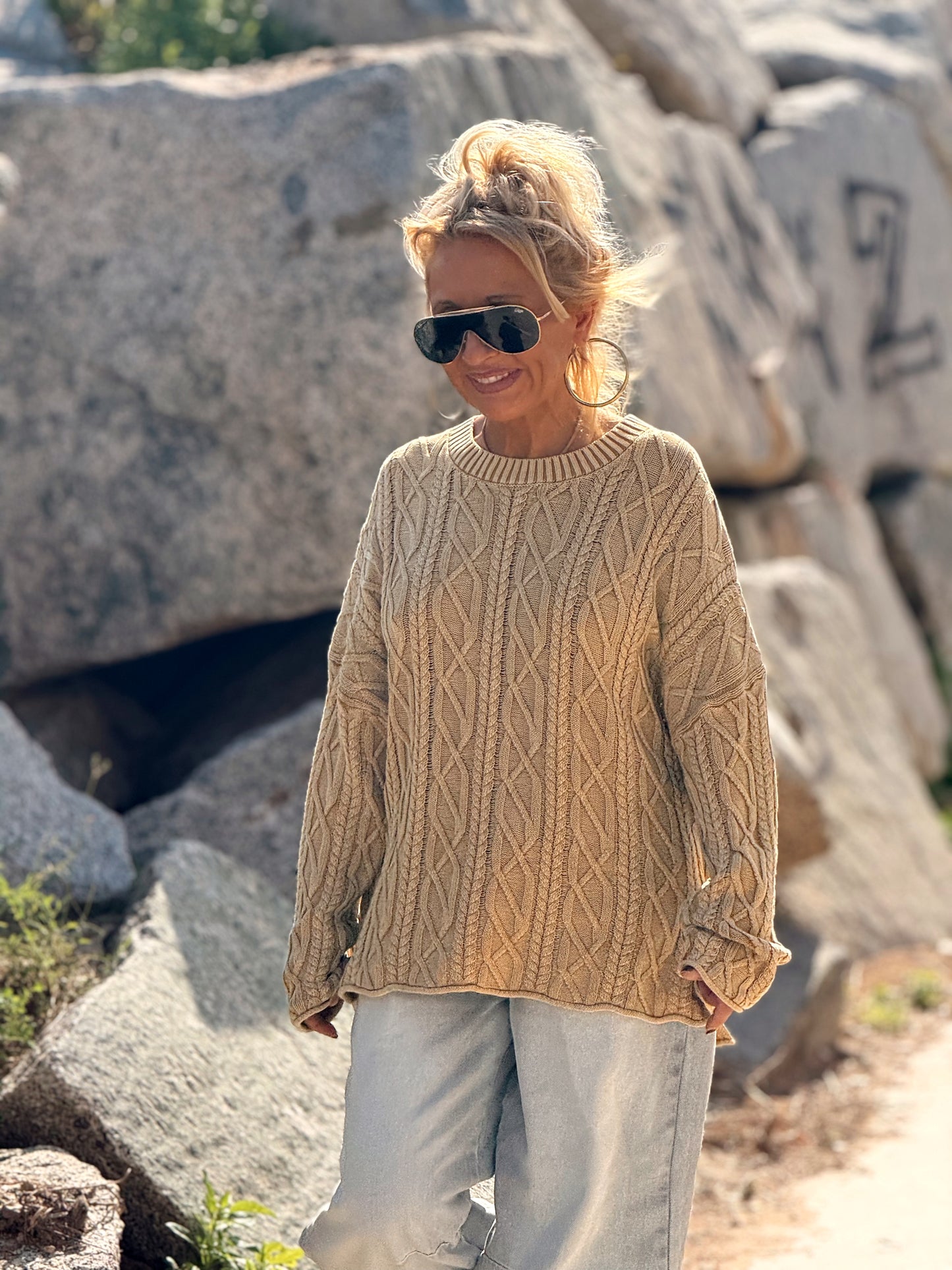 JERSEY ENTRELAZADO TAMARA MULTICOLOR