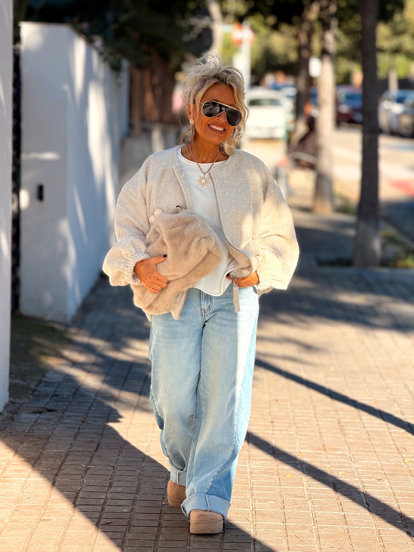 BOMBER DELIA MULTICOLOR