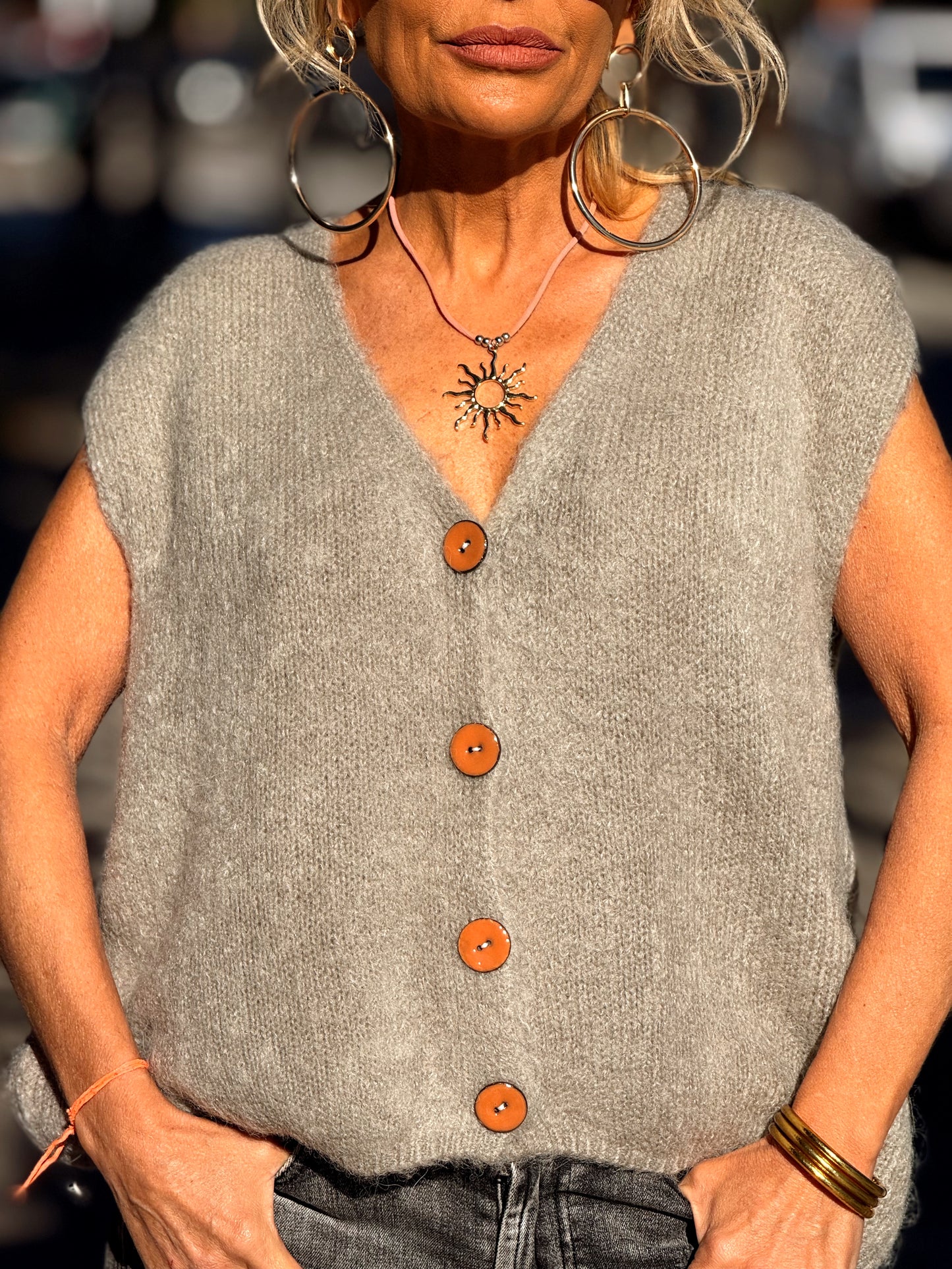 CHALECO JULIANO MULTICOLOR