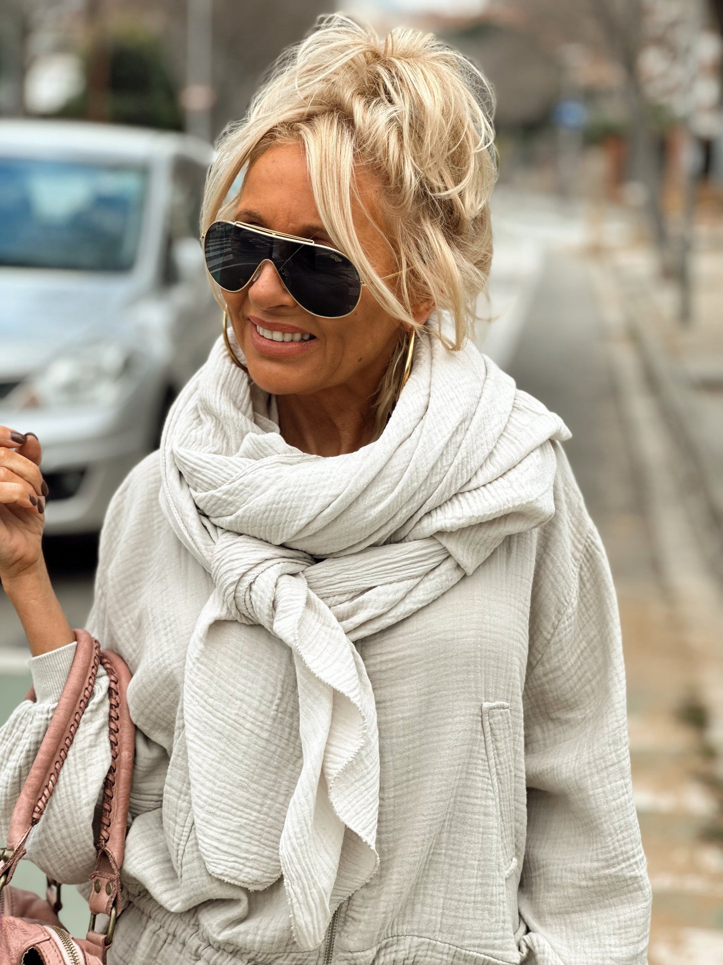 PAÑUELO PAREO PANAL MULTICOLOR