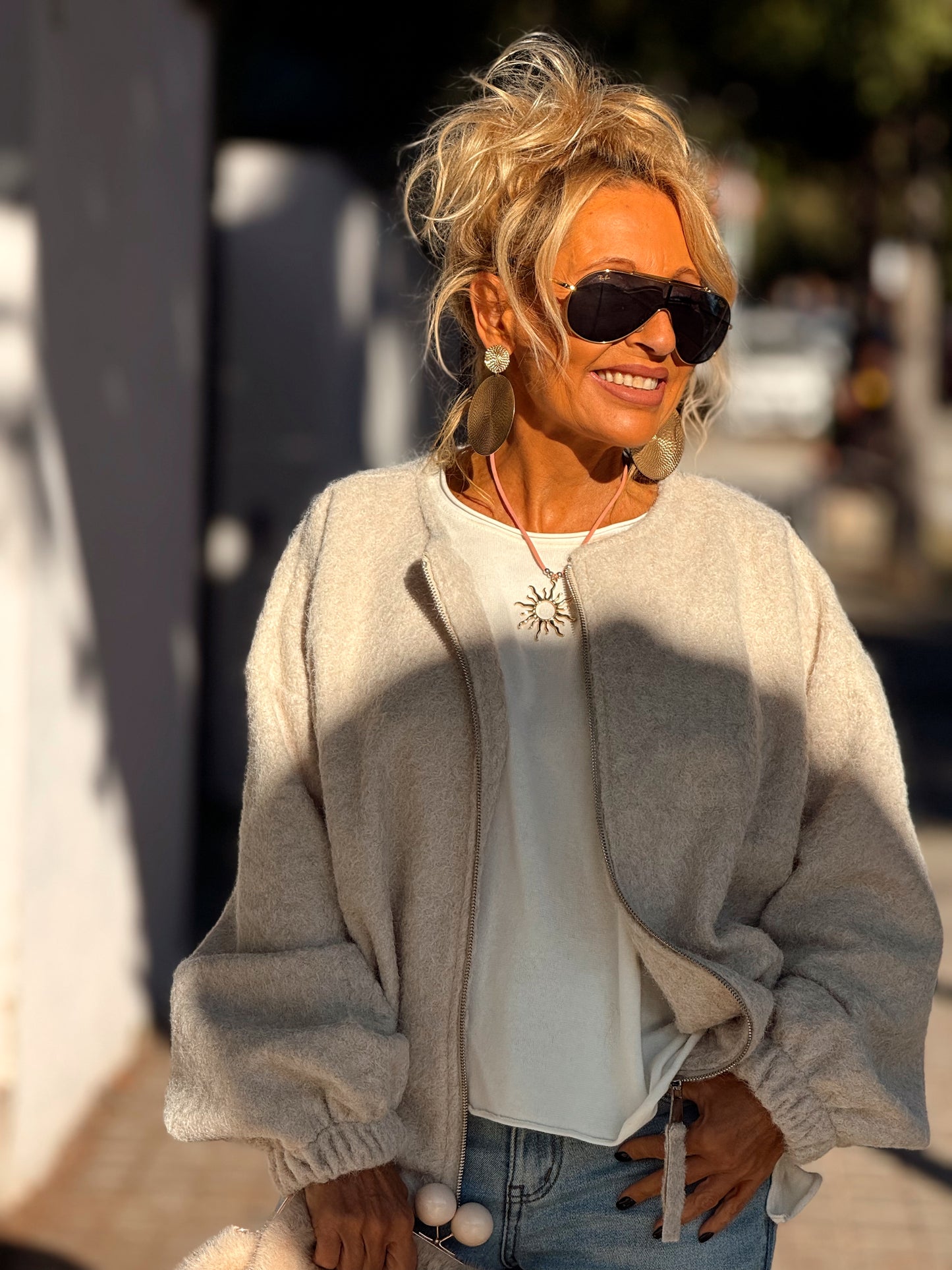 BOMBER DELIA MULTICOLOR