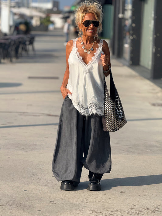PANTALON OVERSIZE EDU GRIS