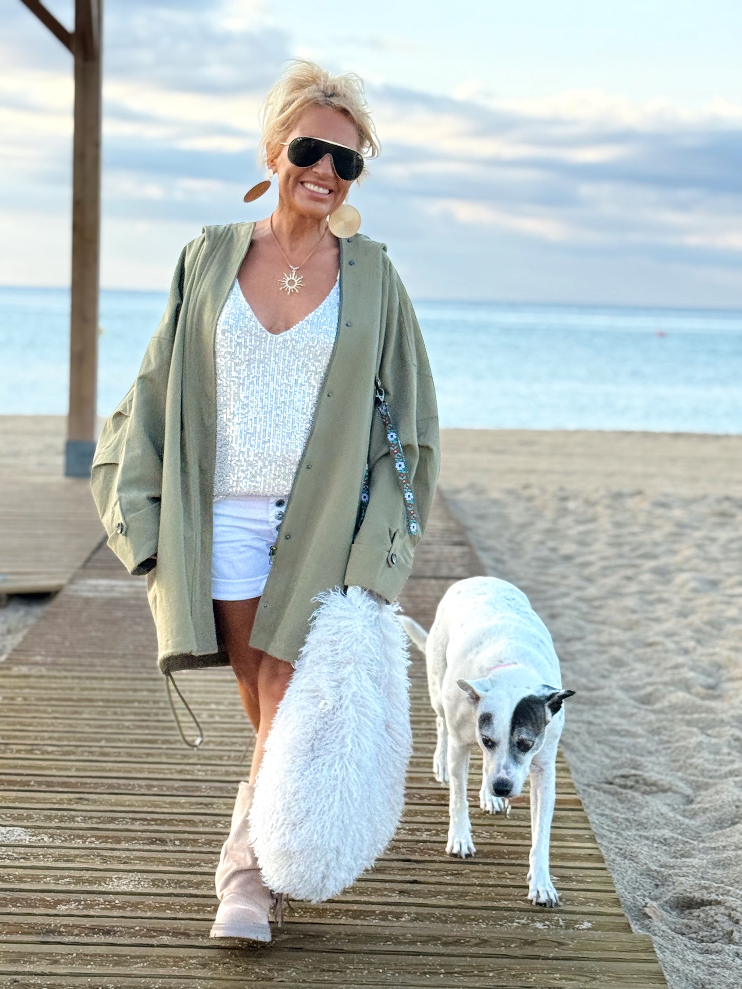 PARKA OVERSIZE SOFIA MULTICOLOR