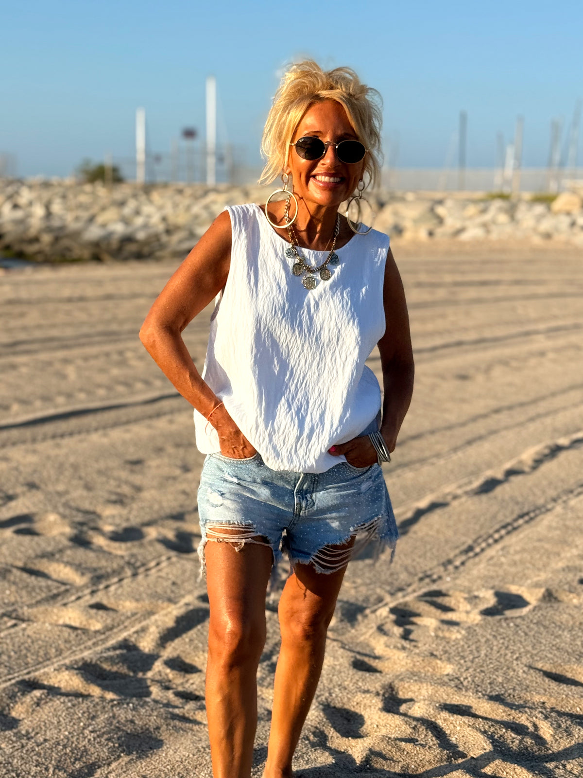 TOP ROCIO MULTICOLOR