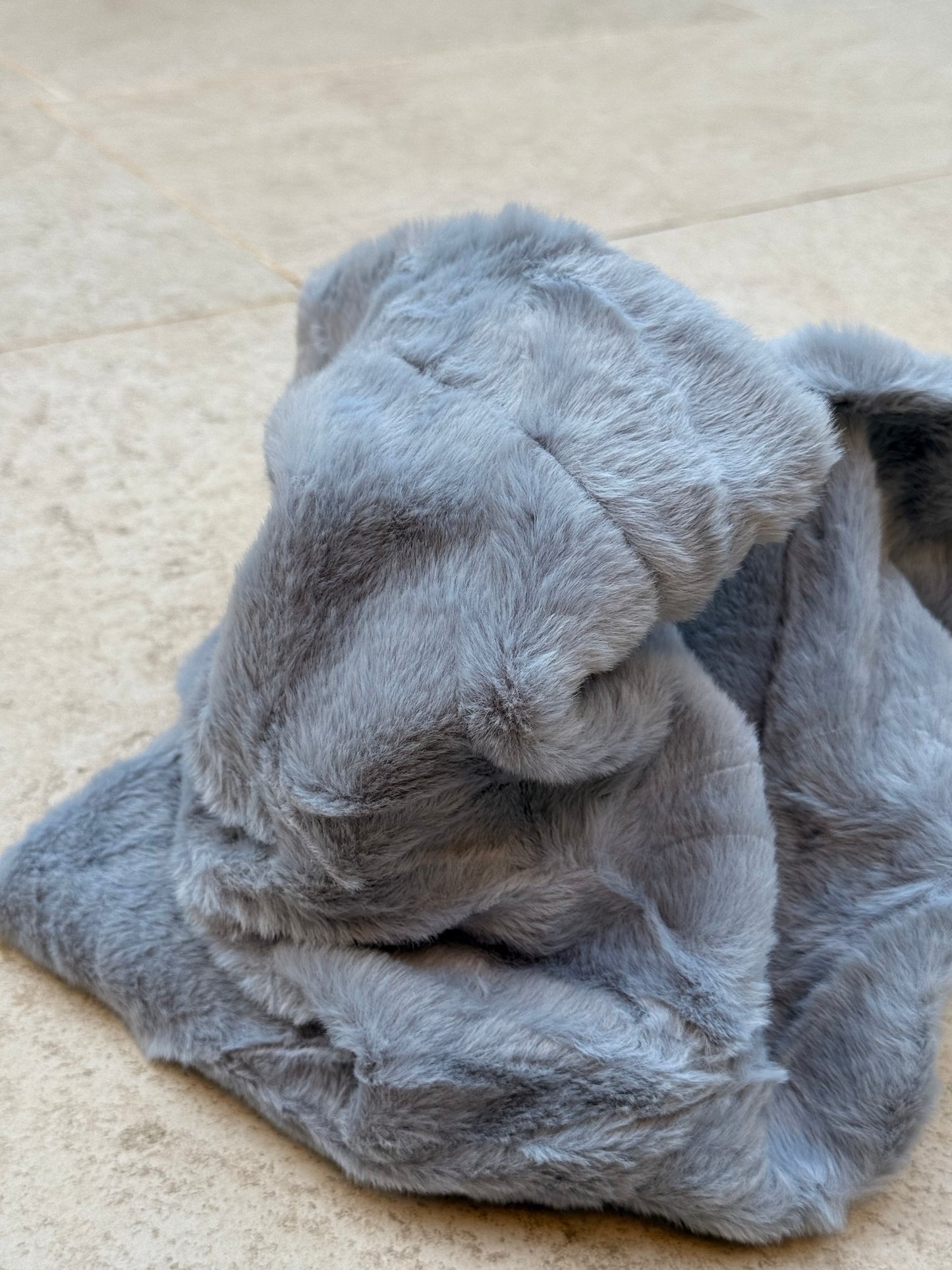 CUELLO DE PELO SINTÉTICO MULTICOLOR