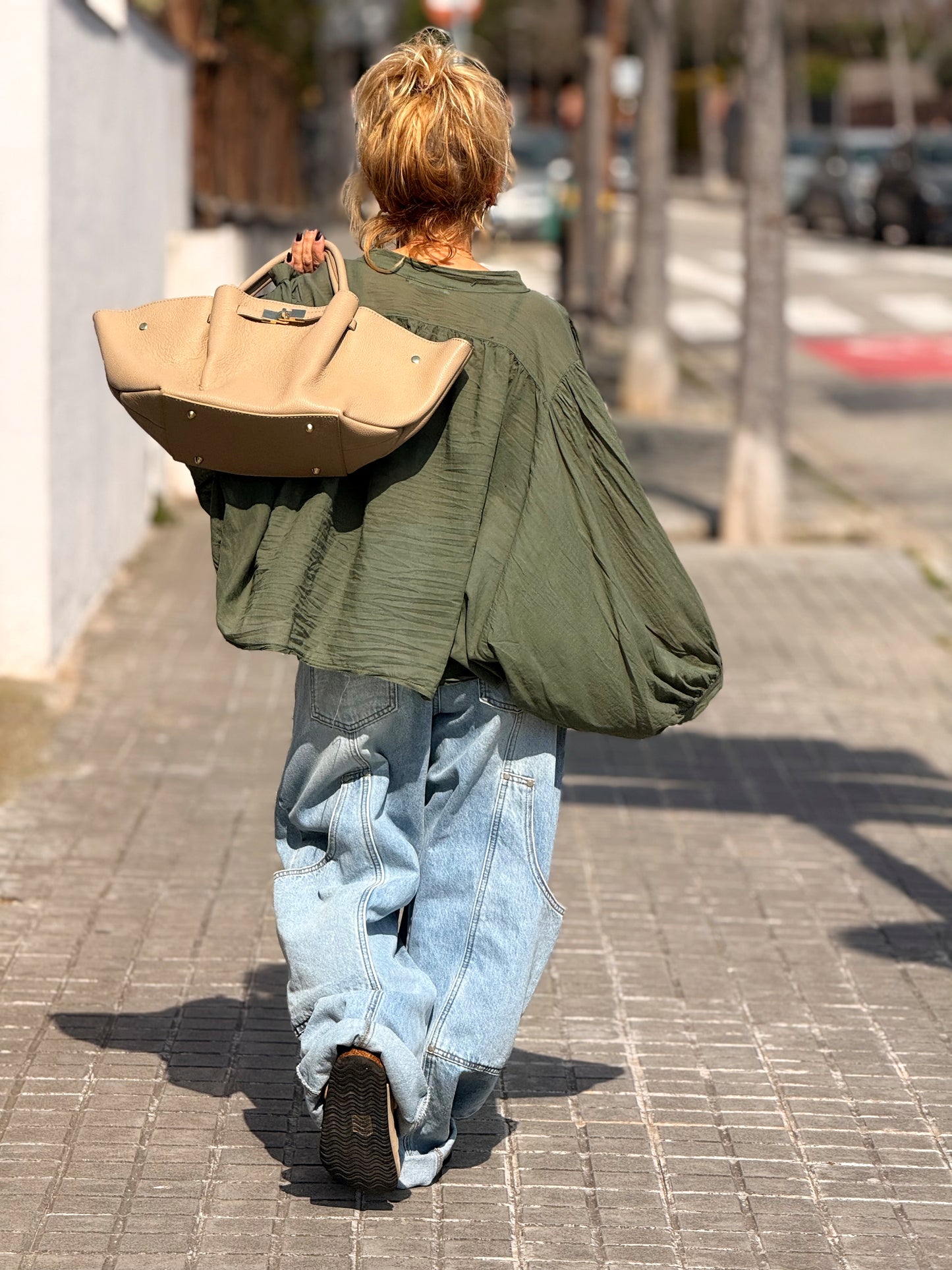 BOLSO POLIPIEL BEIGE