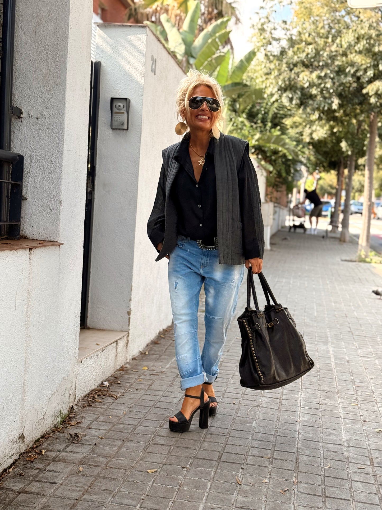 ZAPATOS DE TACONES PARIS NEGRO BRILLANTE