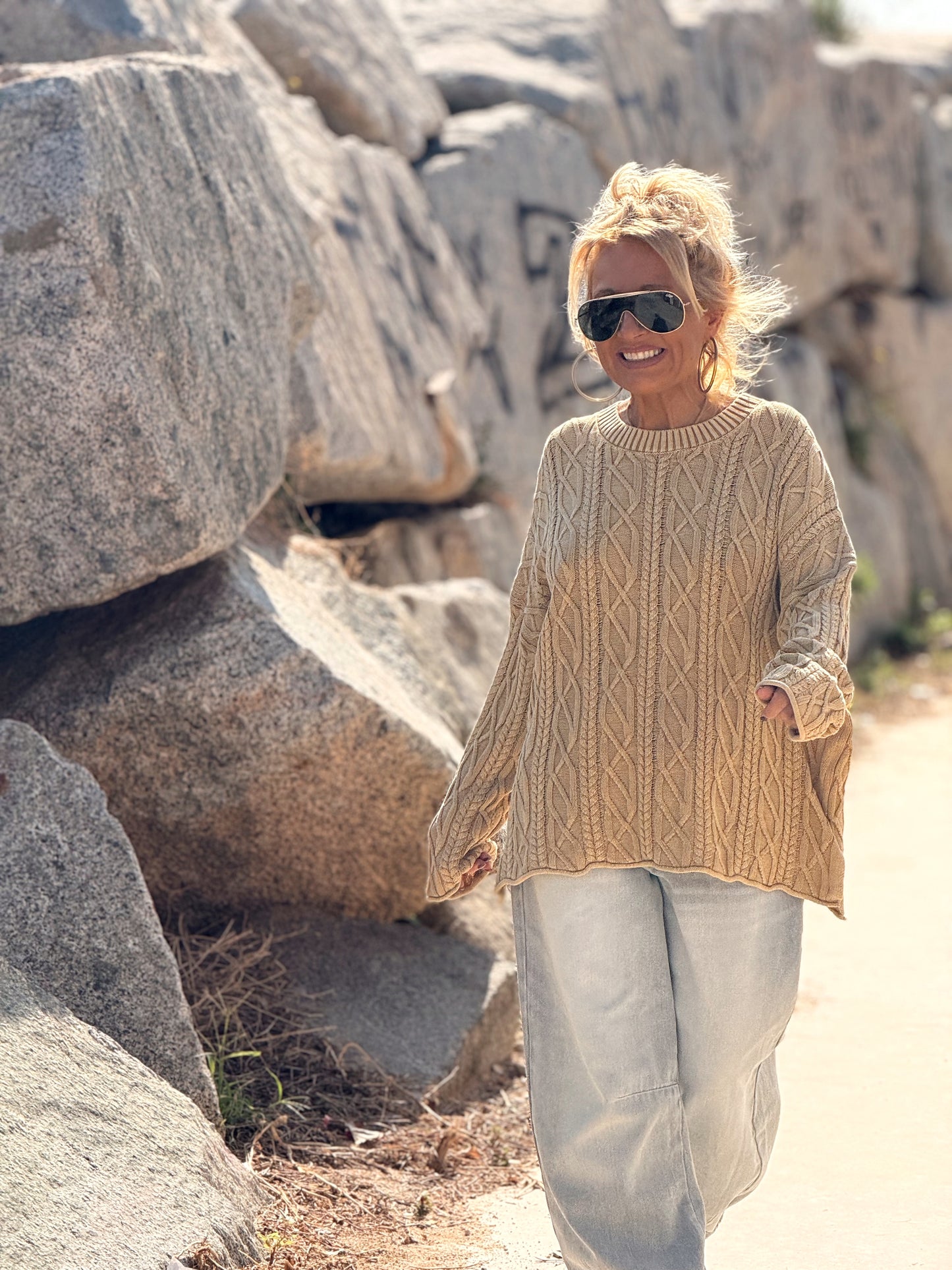 JERSEY ENTRELAZADO TAMARA MULTICOLOR