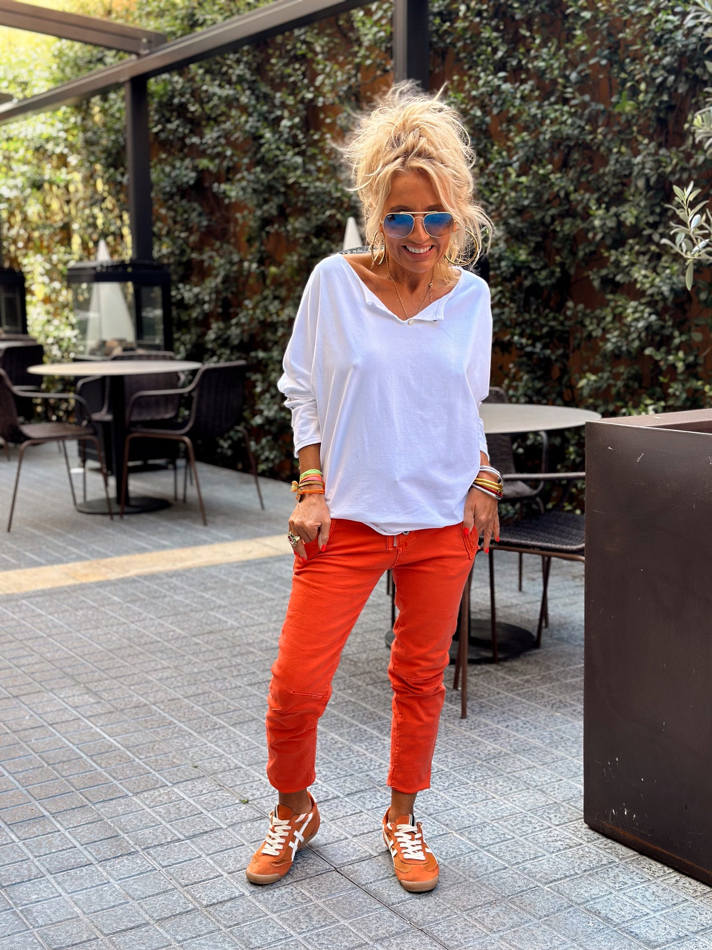 CAMISETA ROLLAND BLANCO