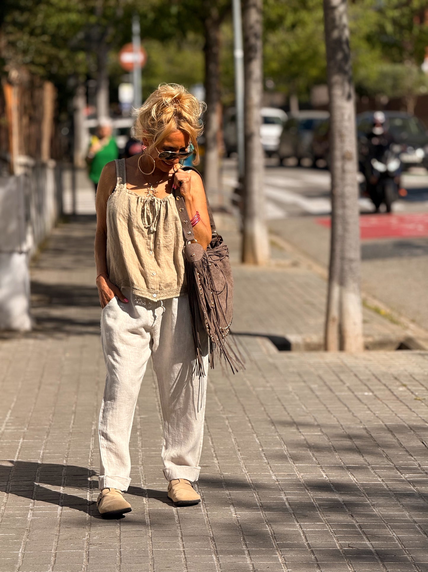 PANTALON LINO MANU