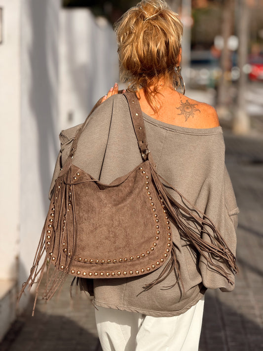 BOLSO TACHAS MULTICOLOR