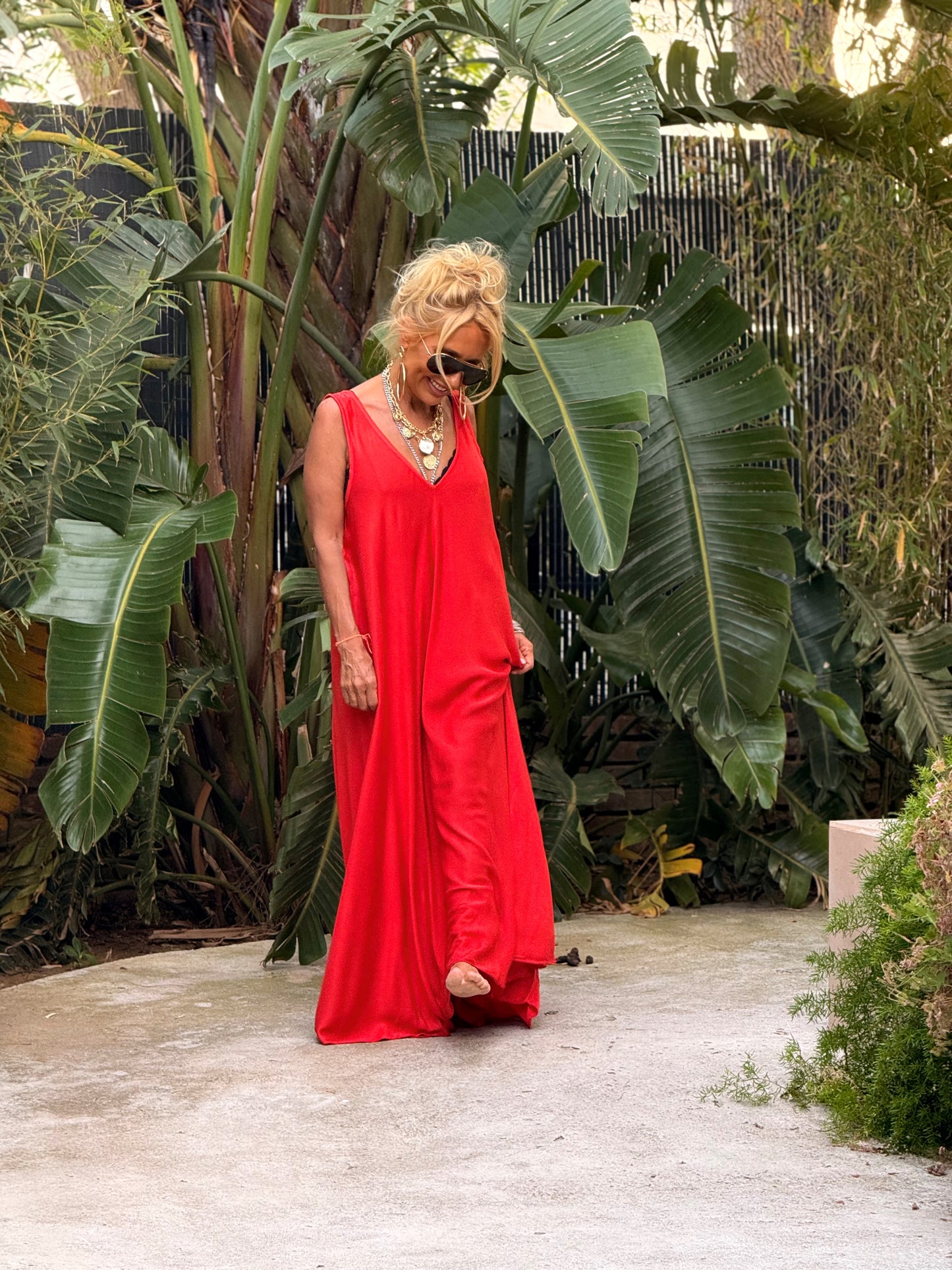 VESTIDO OVERSIZE AMANDINE MULTICOLOR