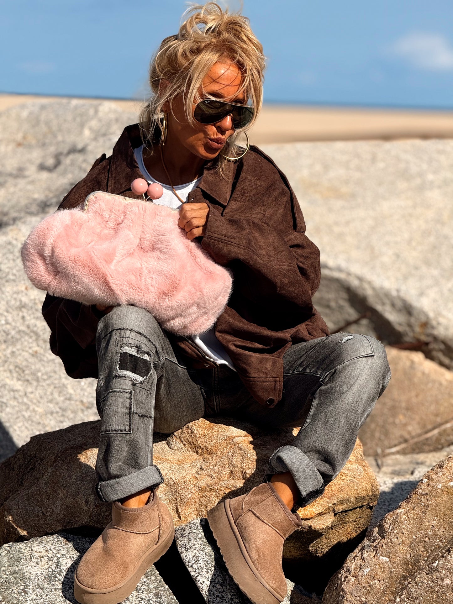 BOLSO MONEDERO MULTICOLOR