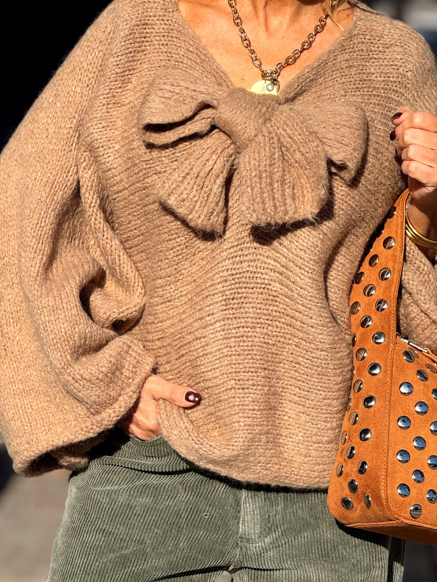 JERSEY CON LAZO MULTICOLOR