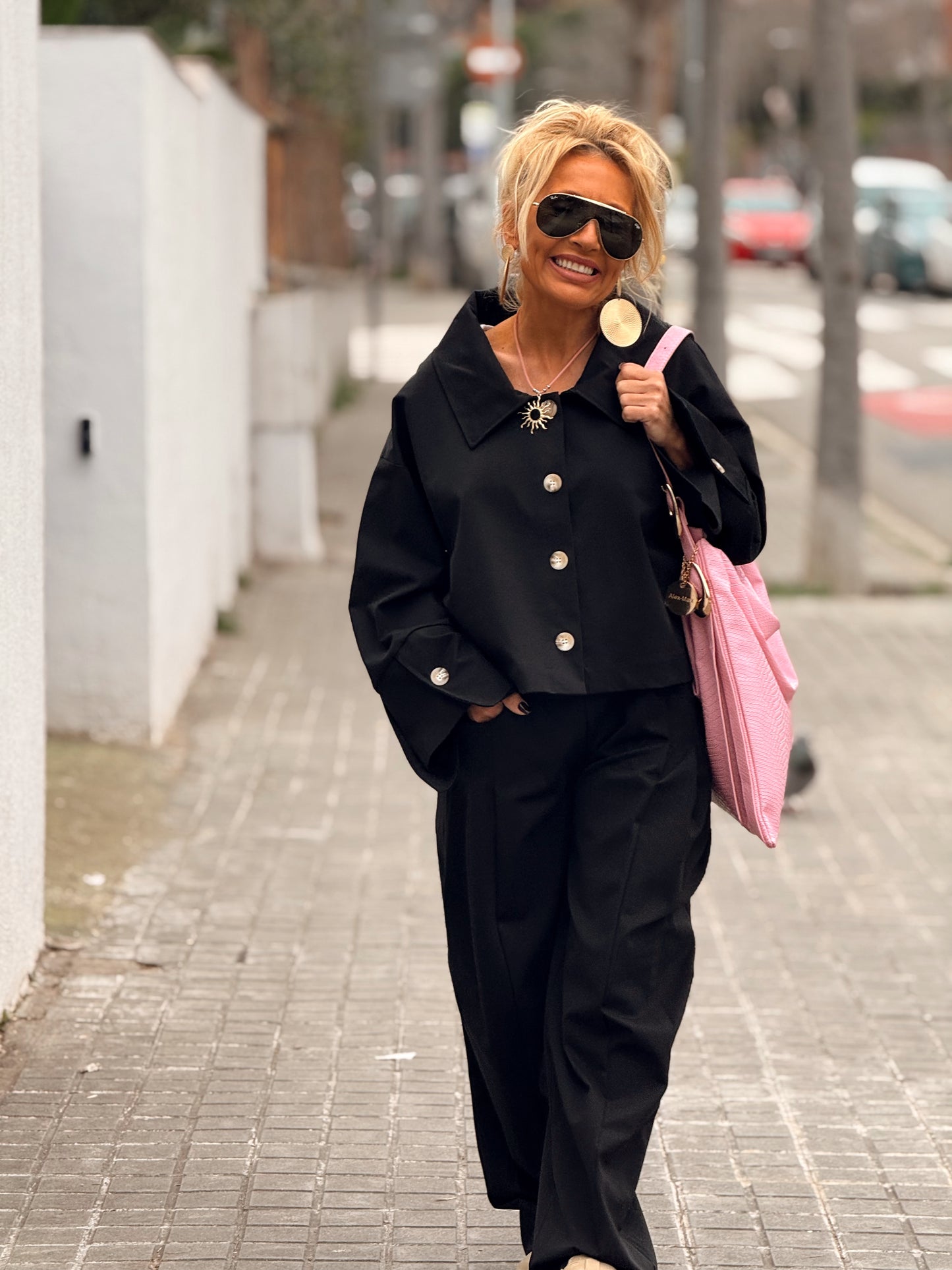 CONJUNTO CHAQUETA-PANTALON PILAR MULTICOLOR