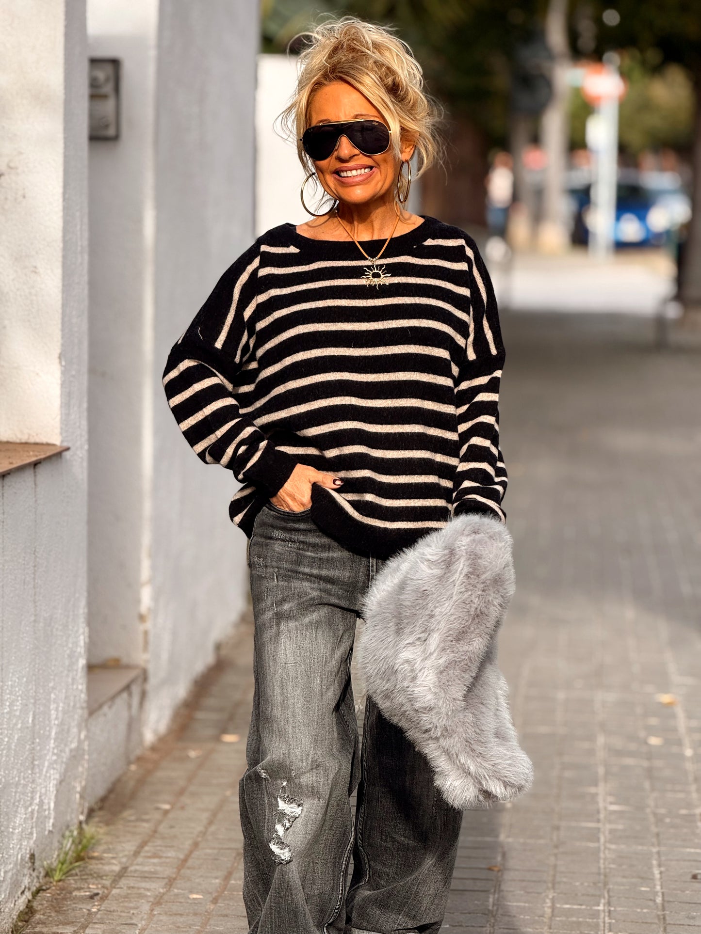 JERSEY DE PUNTO GARY RAYAS MULTICOLOR