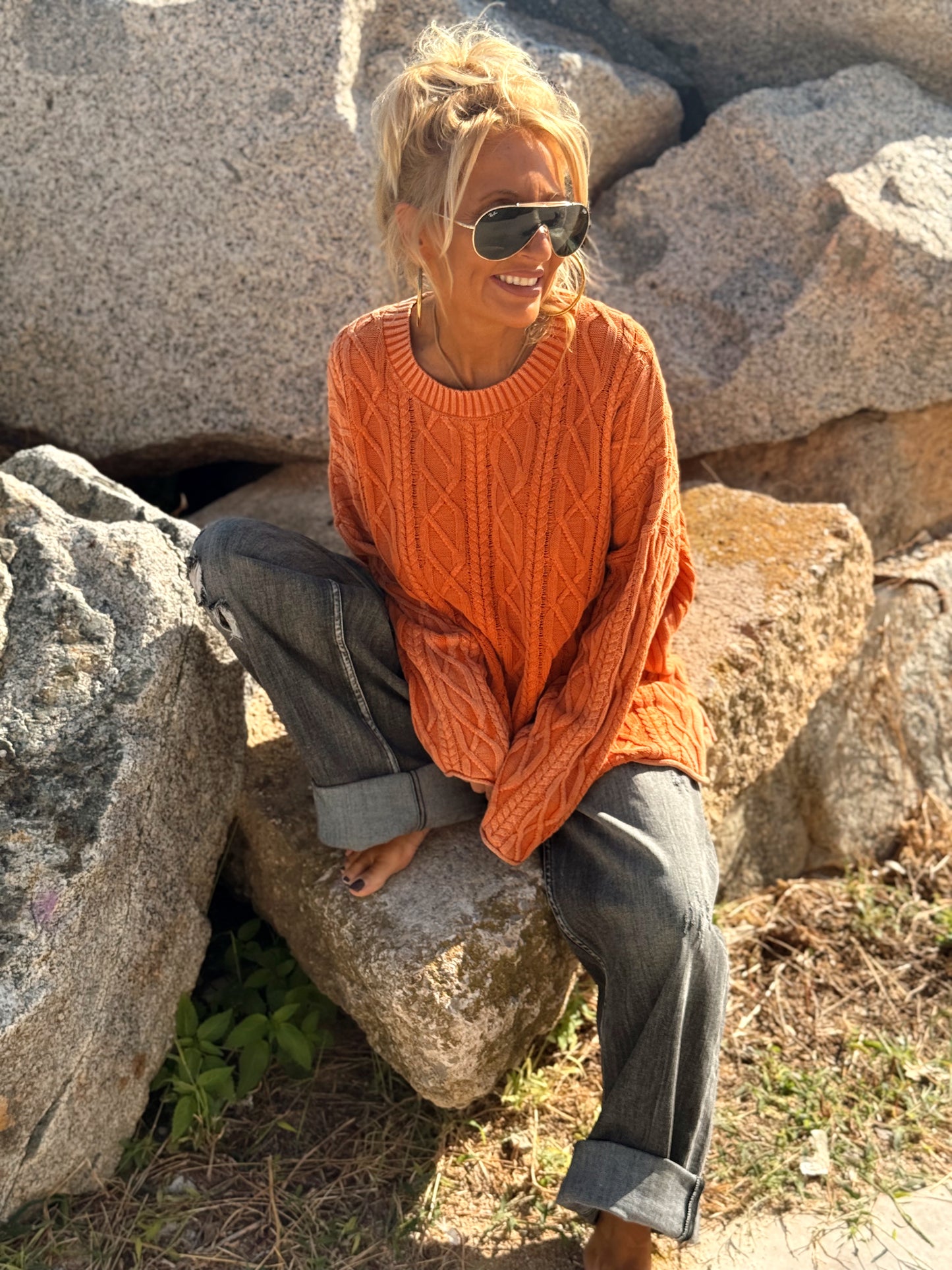 JERSEY ENTRELAZADO TAMARA MULTICOLOR