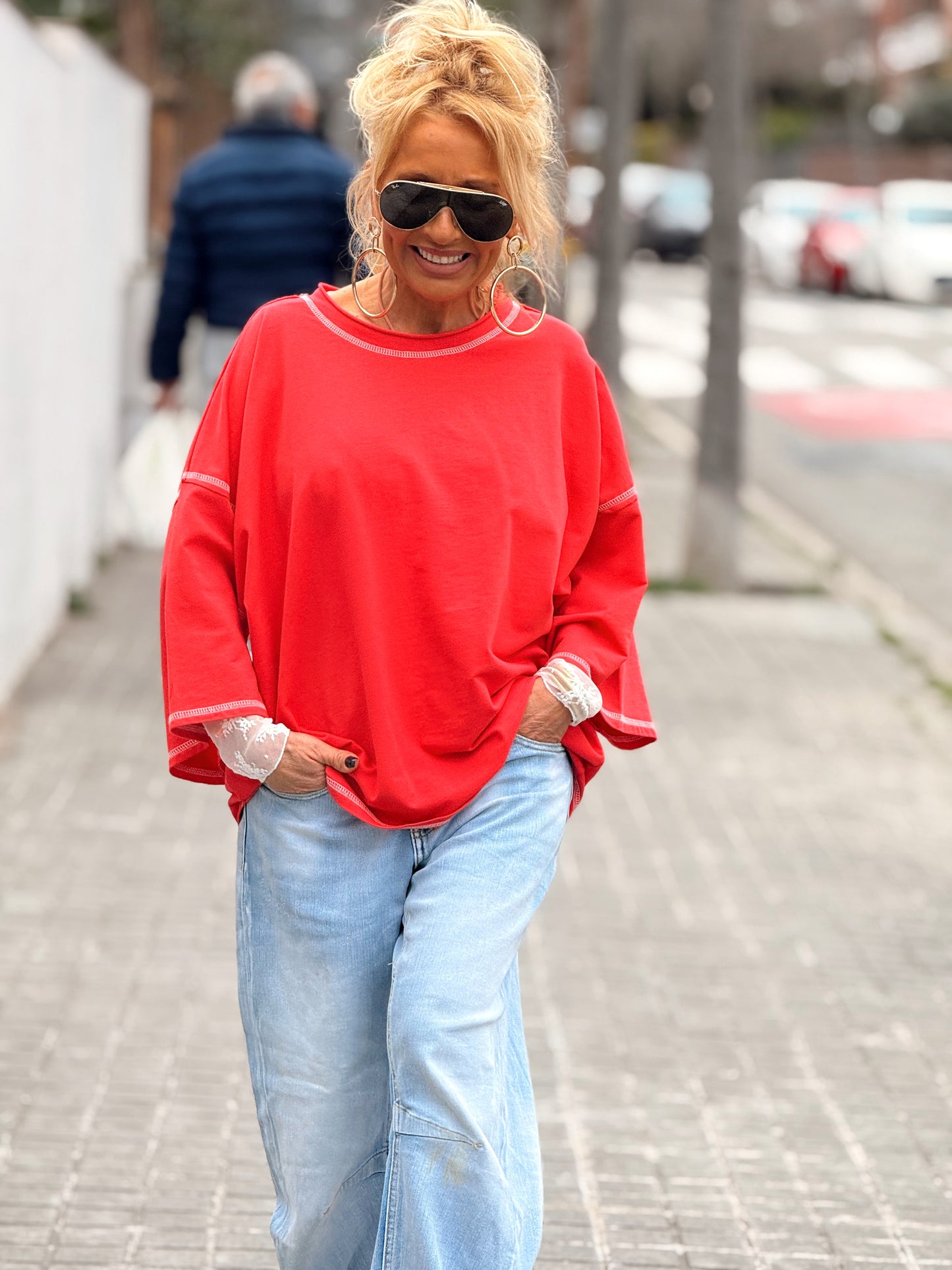 CAMISETA OVERSIZE RITA MULTICOLOR