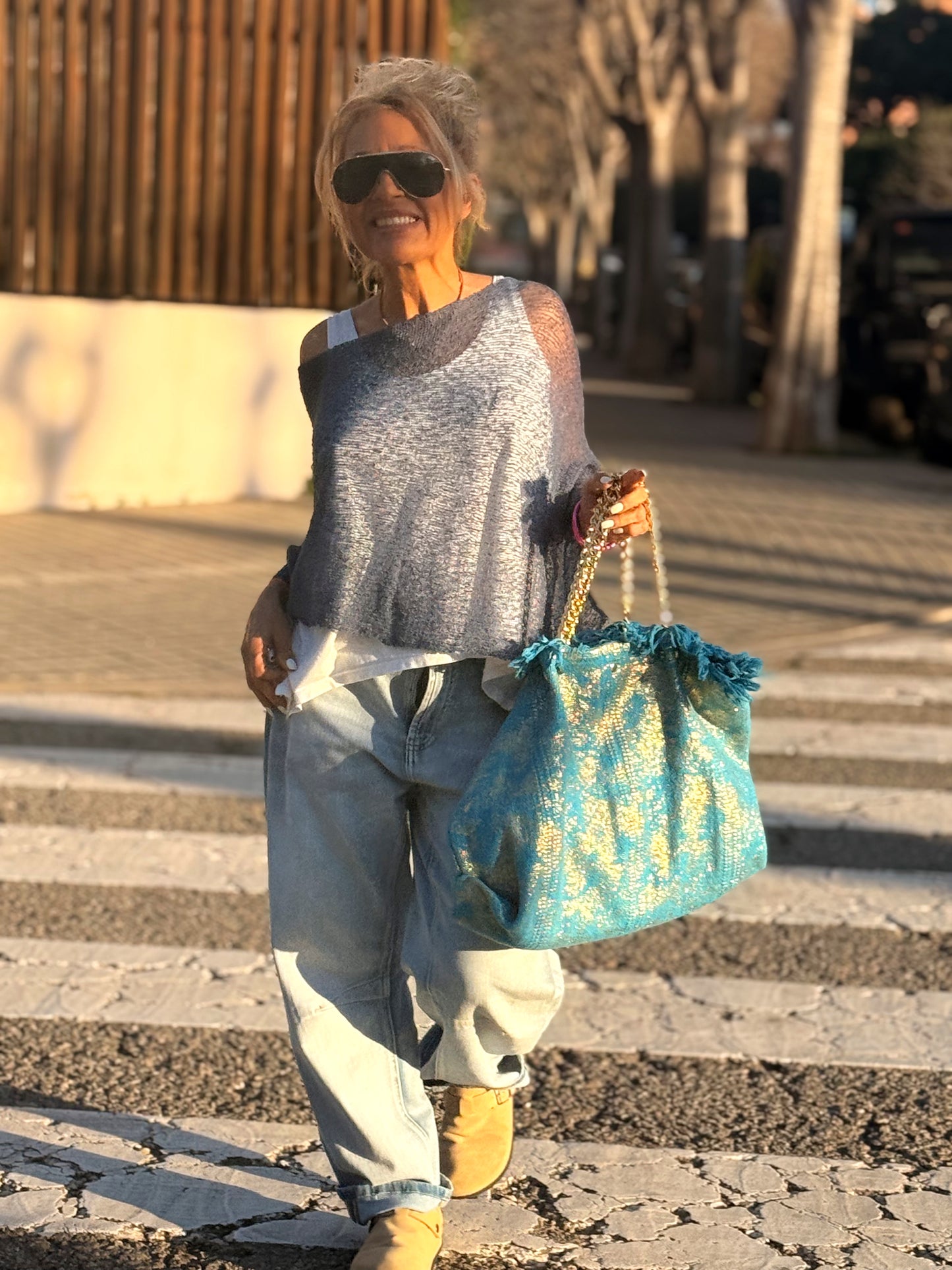 CAPA OVERSIZE ANNY MULTICOLOR
