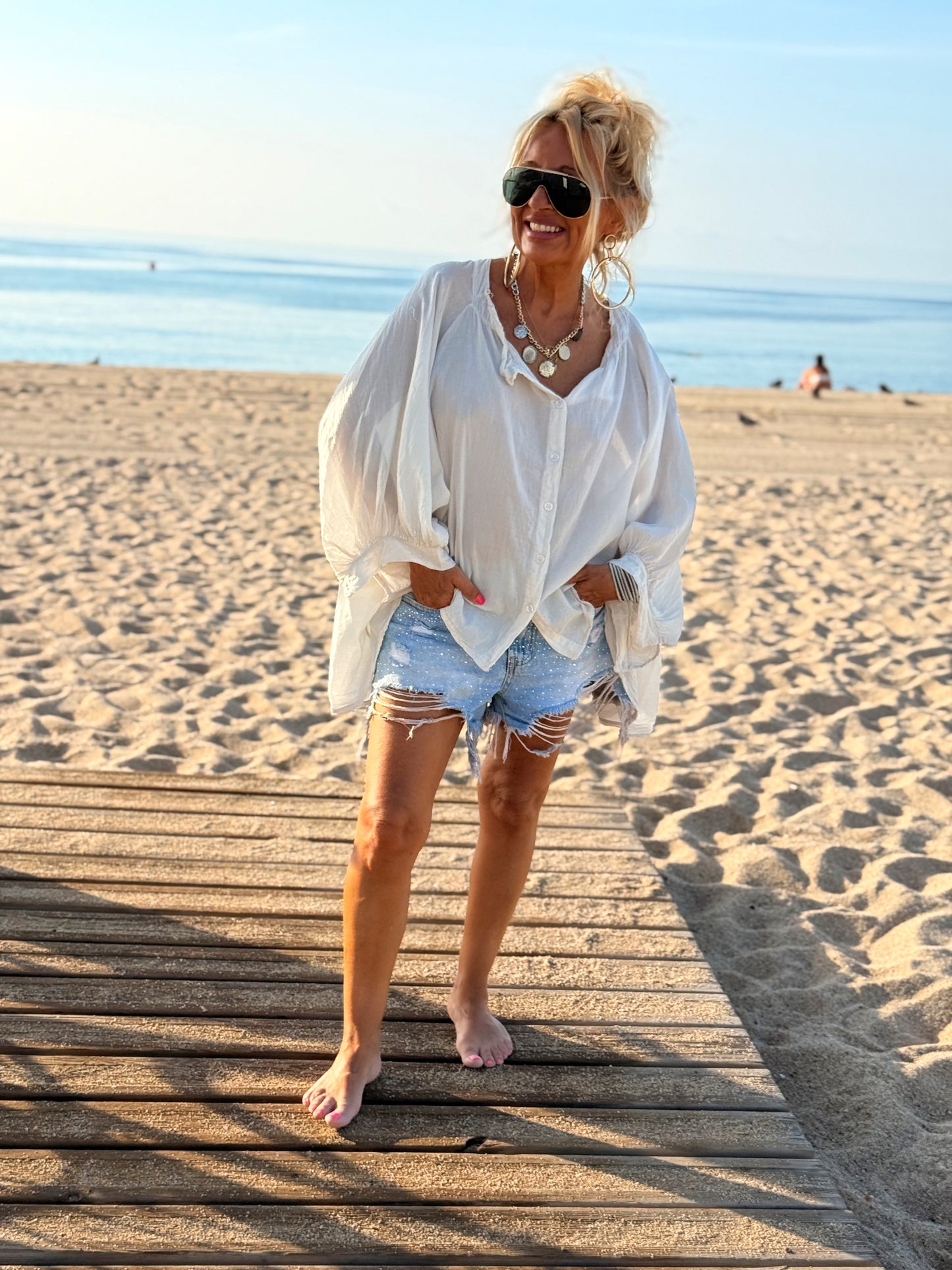 BLUSA OVERSIZE NINA MULTICOLOR