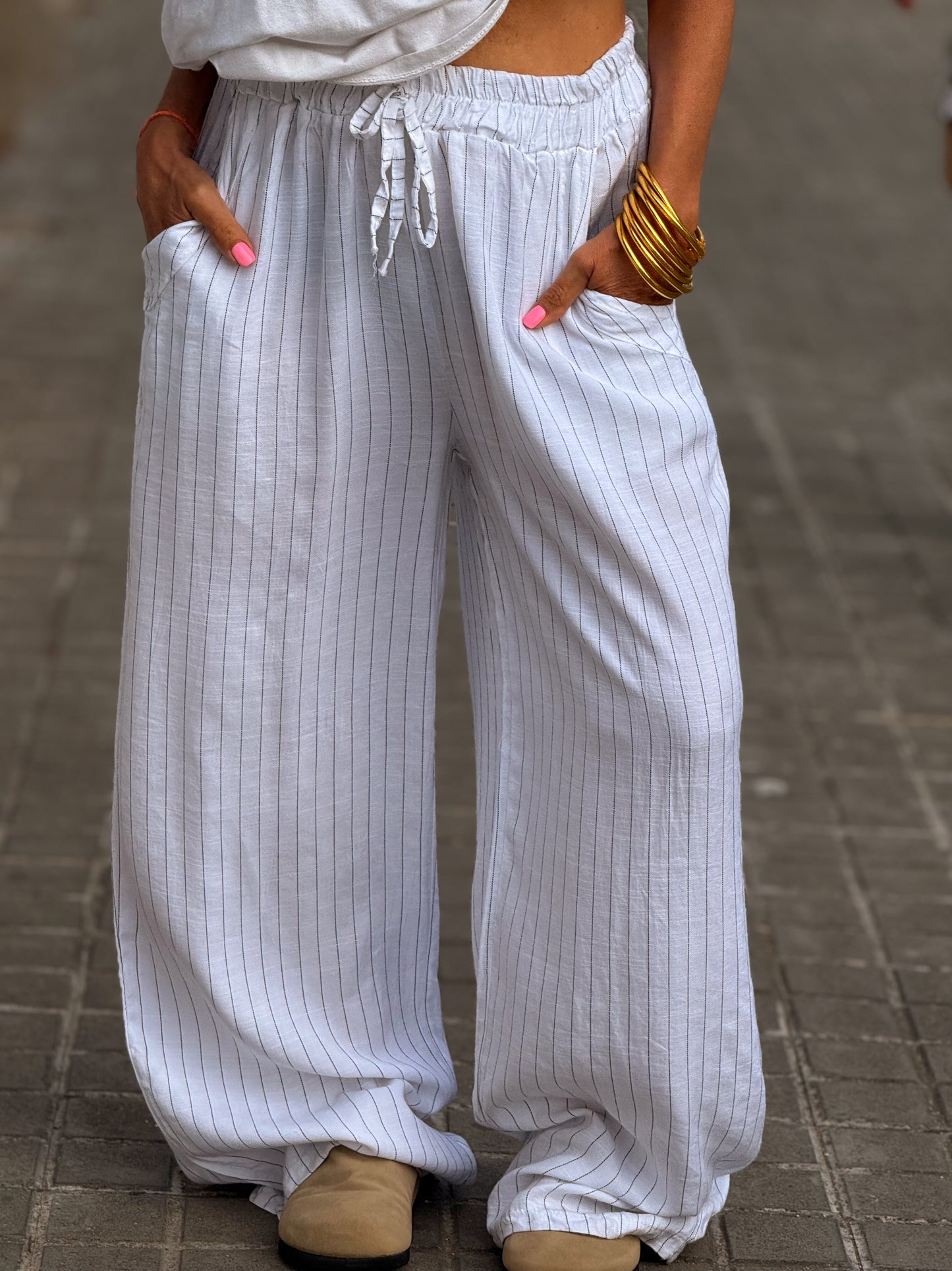 PANTALON RAYAS MULTICOLOR