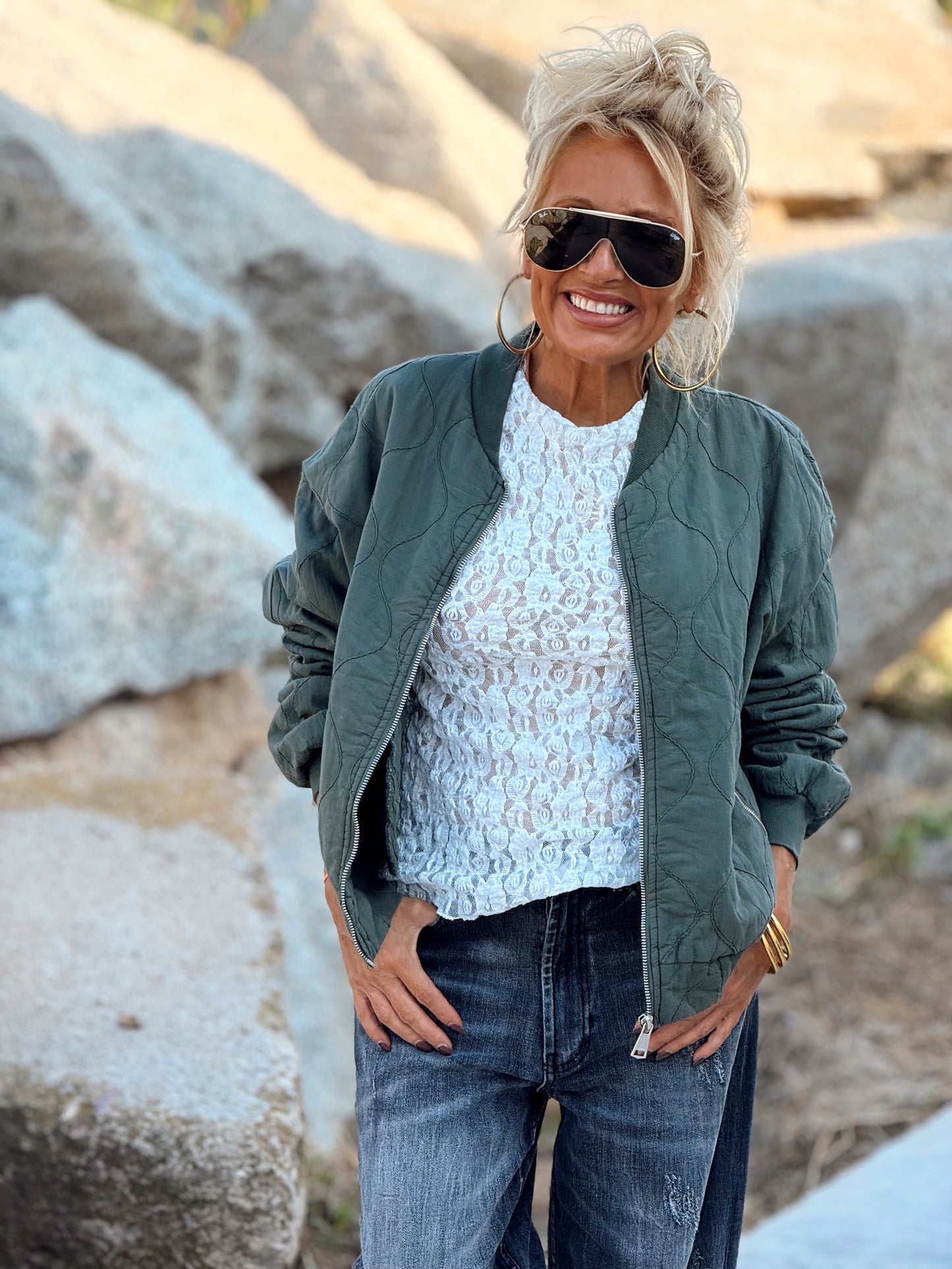 BOMBER FILIPA MULTICOLOR